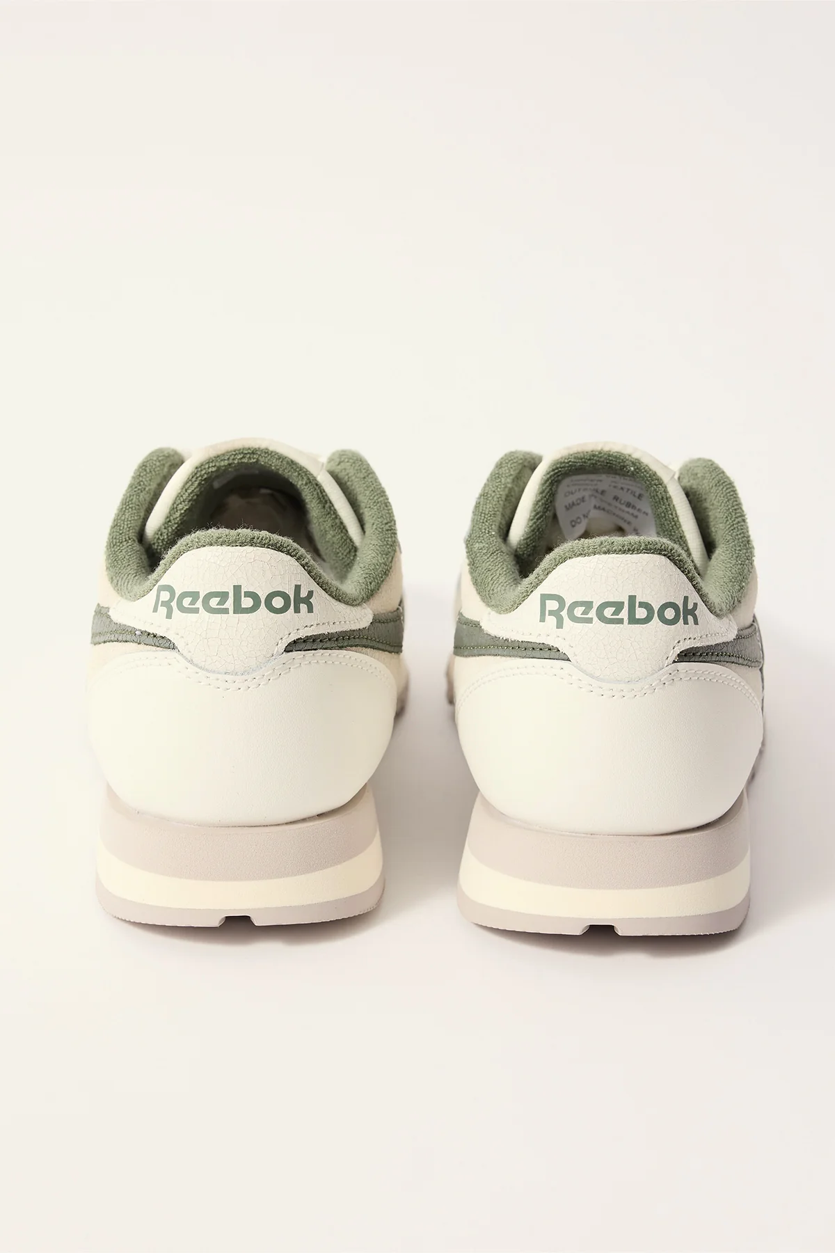 Reebok Classic Leather Chalk Breakaway Green - Image 2