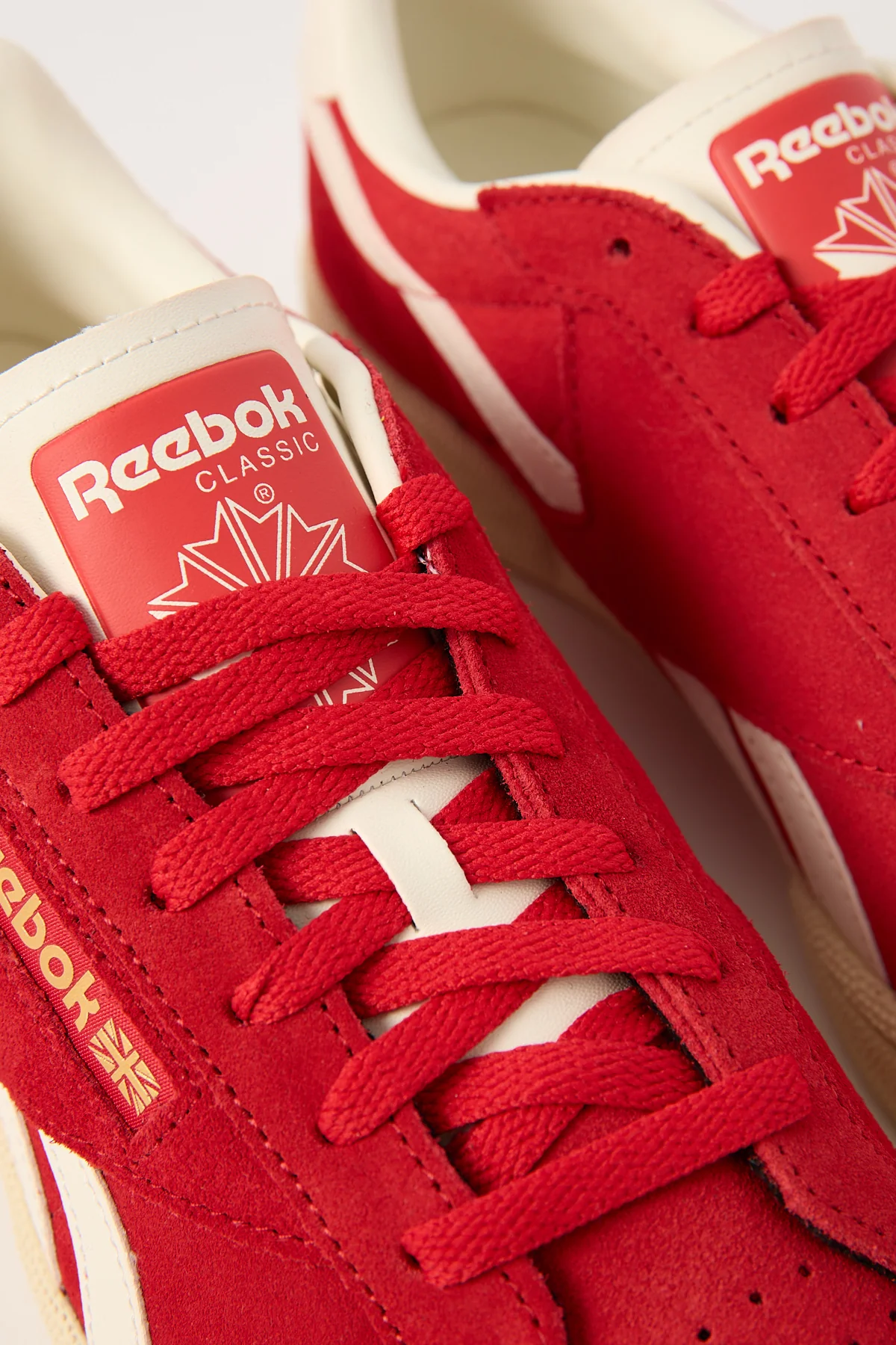 Reebok Club C Grounds UK Sneaker Vector Red - Image 5