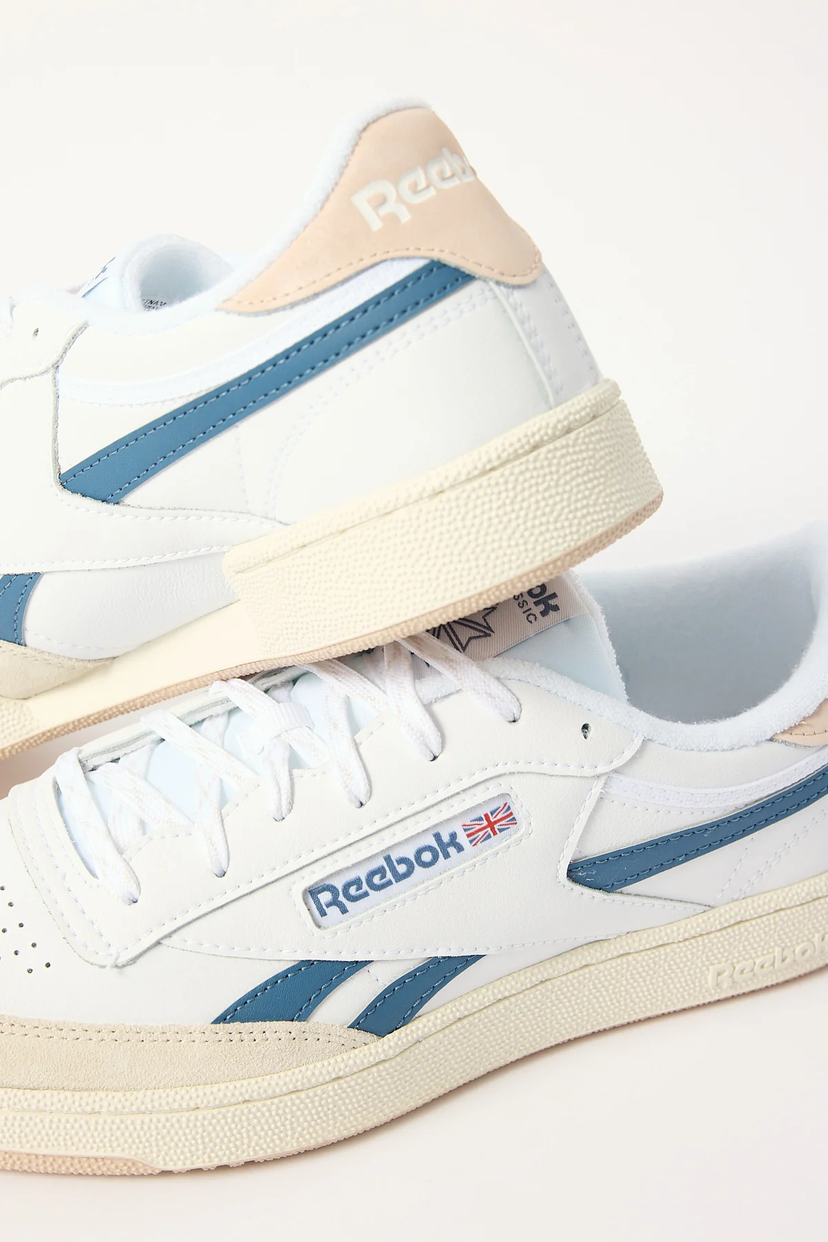 Reebok Club C Revenge Sneaker White/Navy - Image 4
