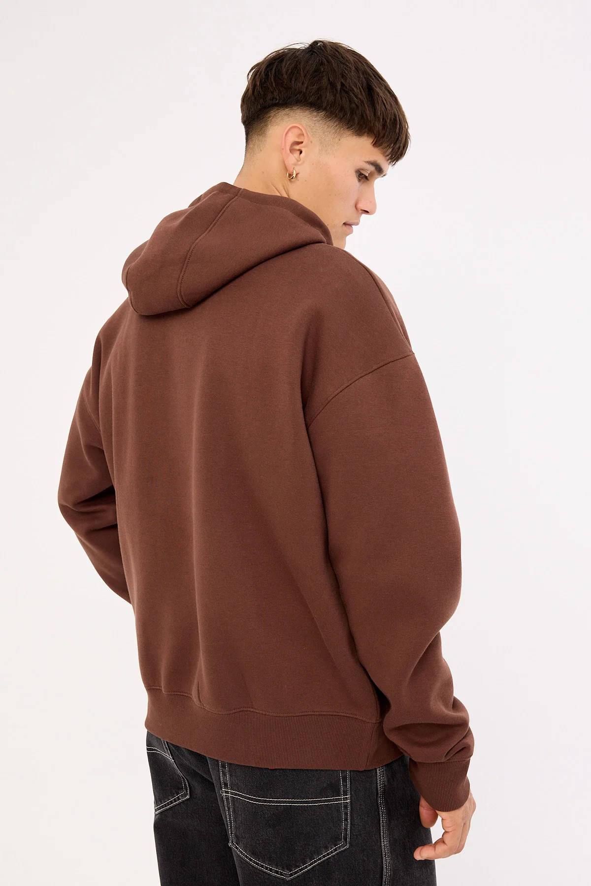 Reebok Ellis Varsity Hoody Campus Brown - Image 6
