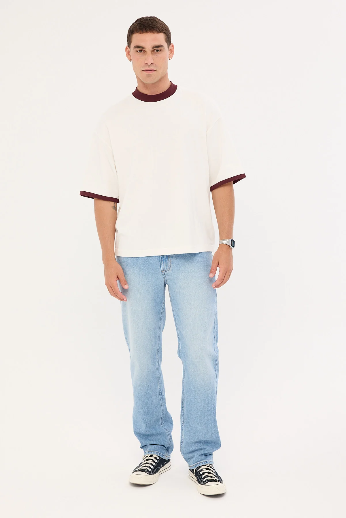 Rolla's Bronco Jean Stone Blue