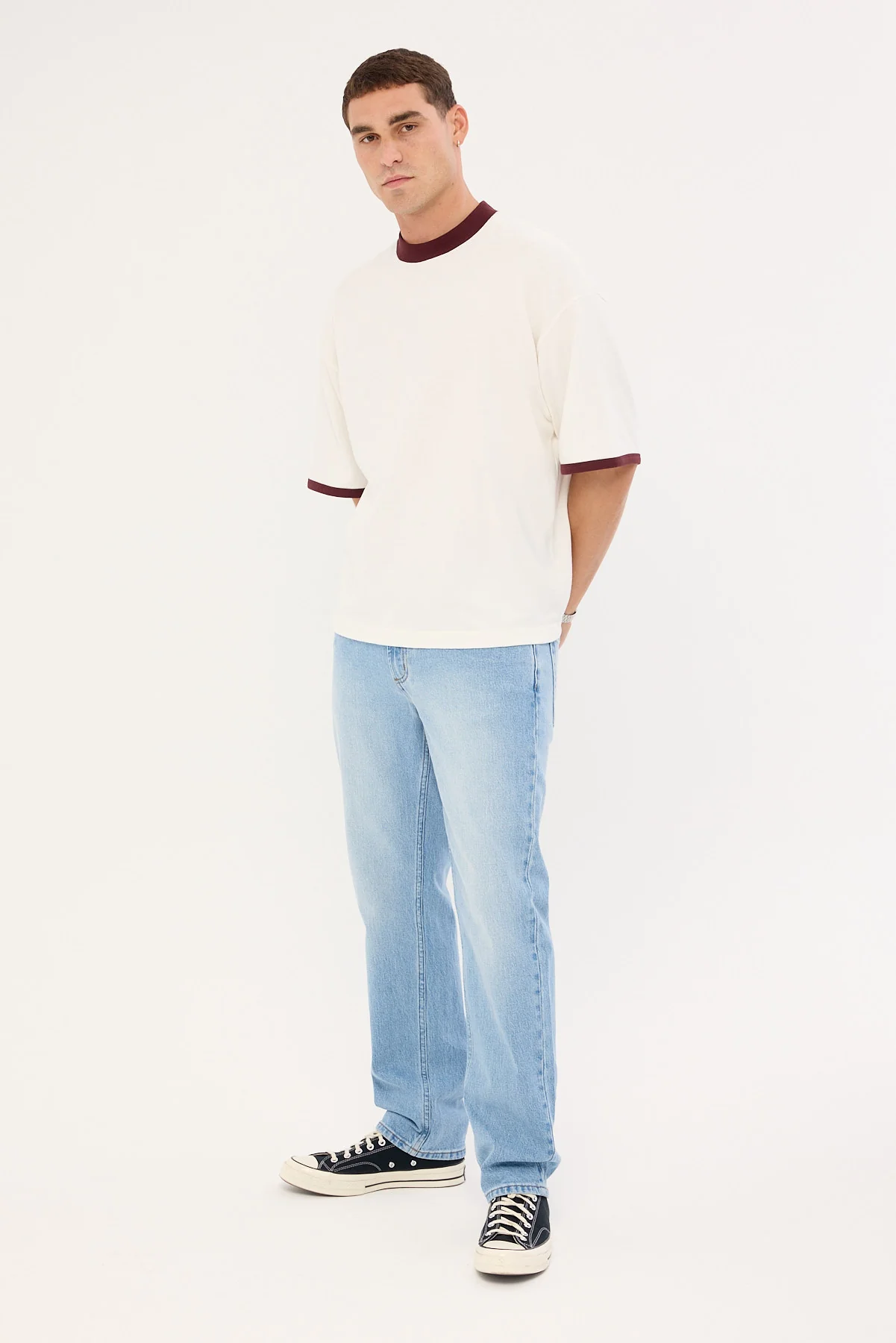 Rolla's Bronco Jean Stone Blue - Image 4