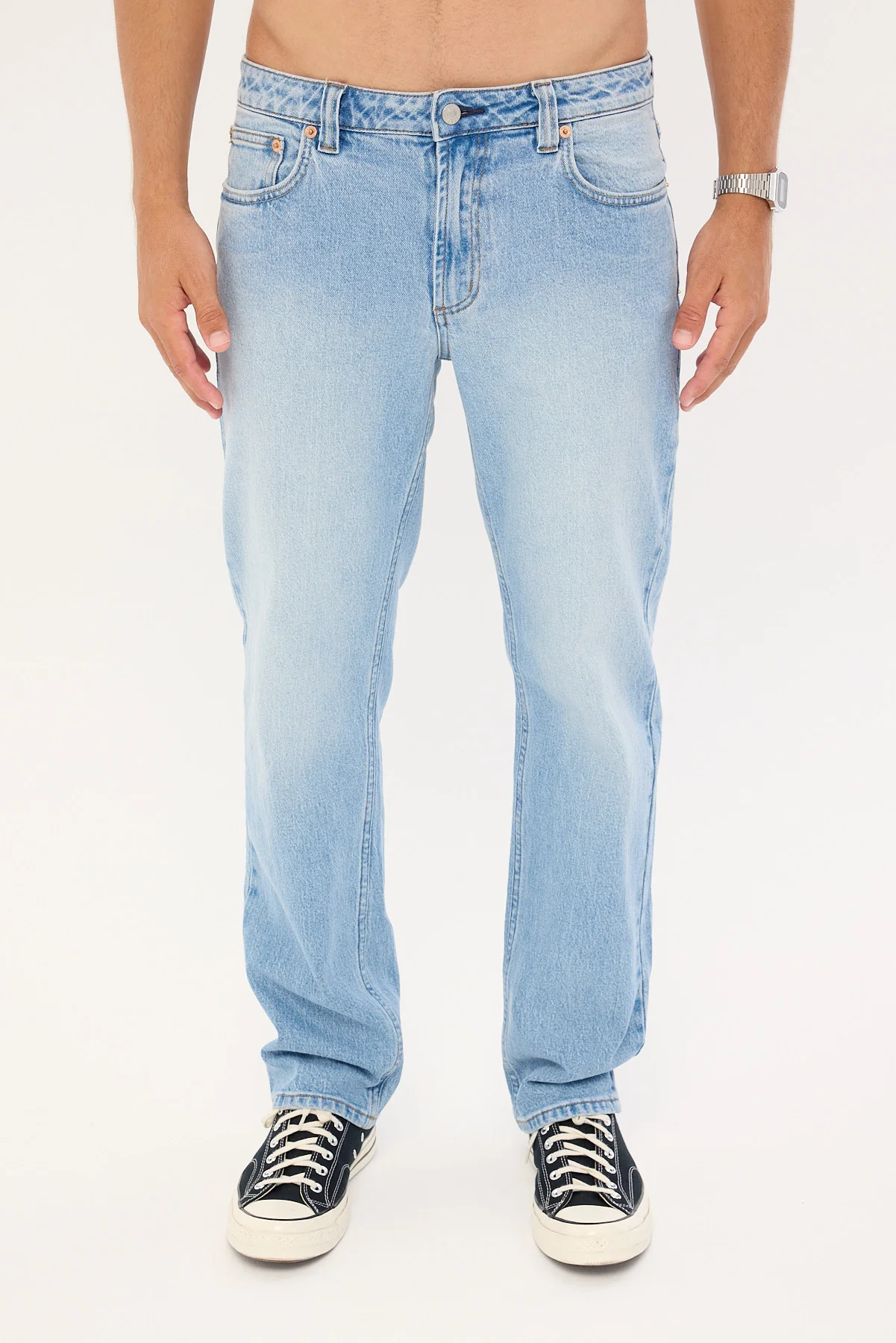 Rolla's Bronco Jean Stone Blue - Image 7