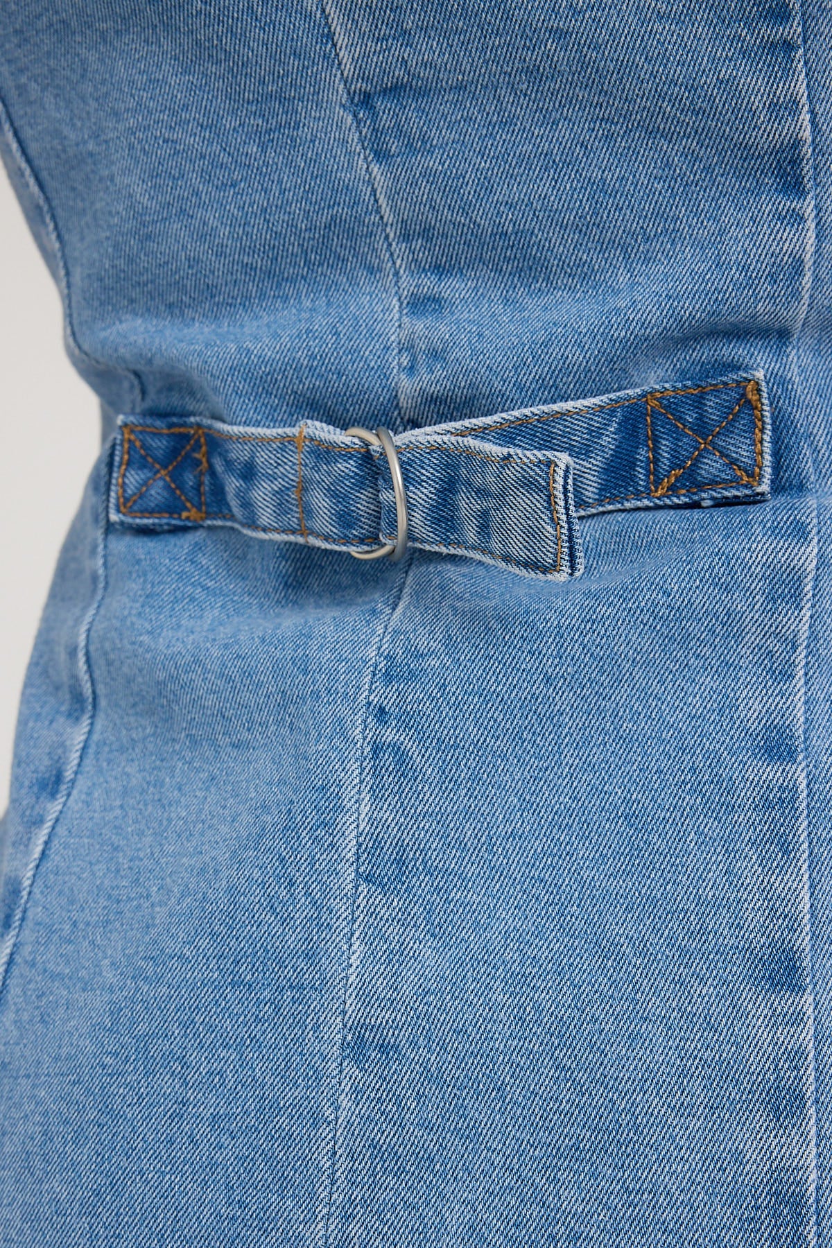 Rolla's Dallas Dress Mid Blue Mid Vintage Blue - Image 5