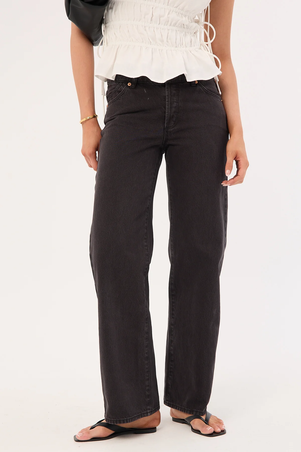 Rolla's Heidi Low Jean Stone Black - Image 2