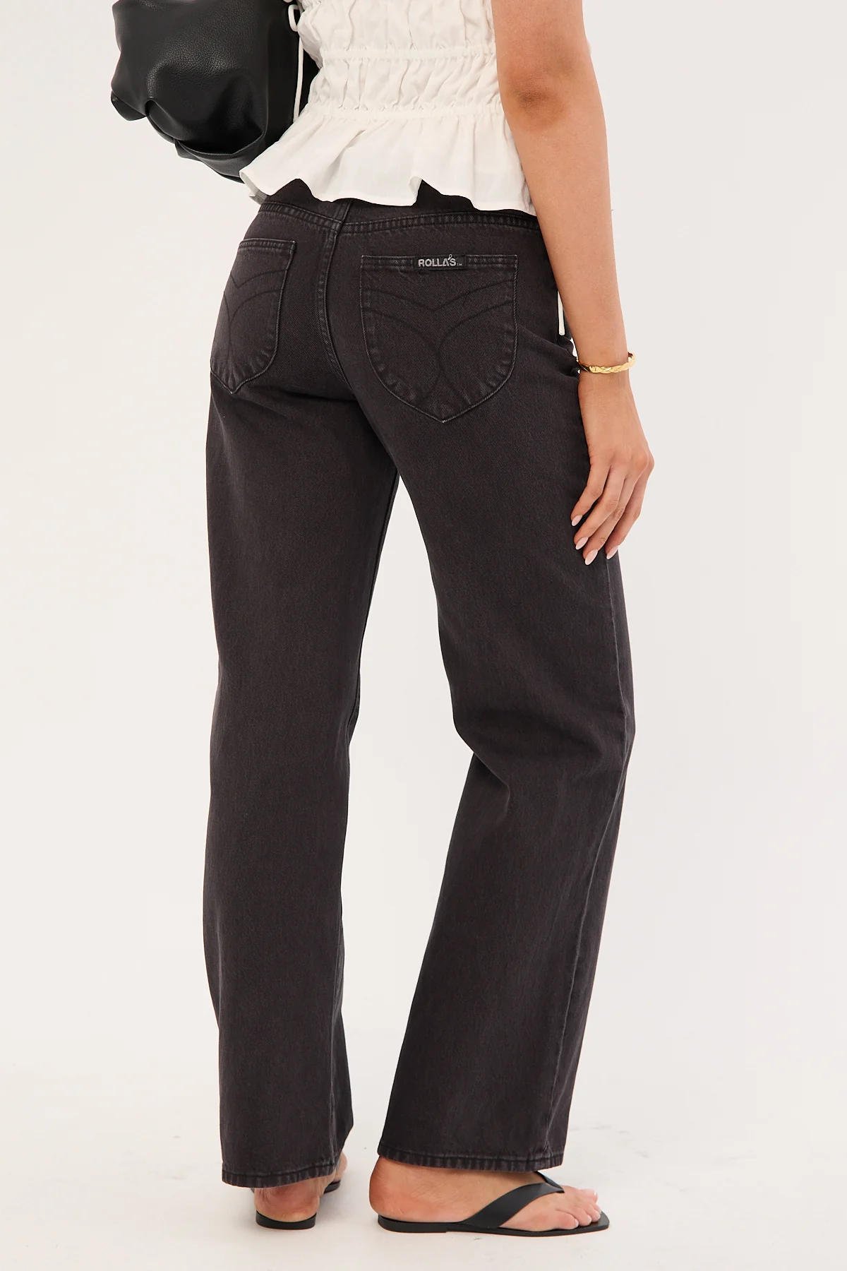 Rolla's Heidi Low Jean Stone Black - Image 6