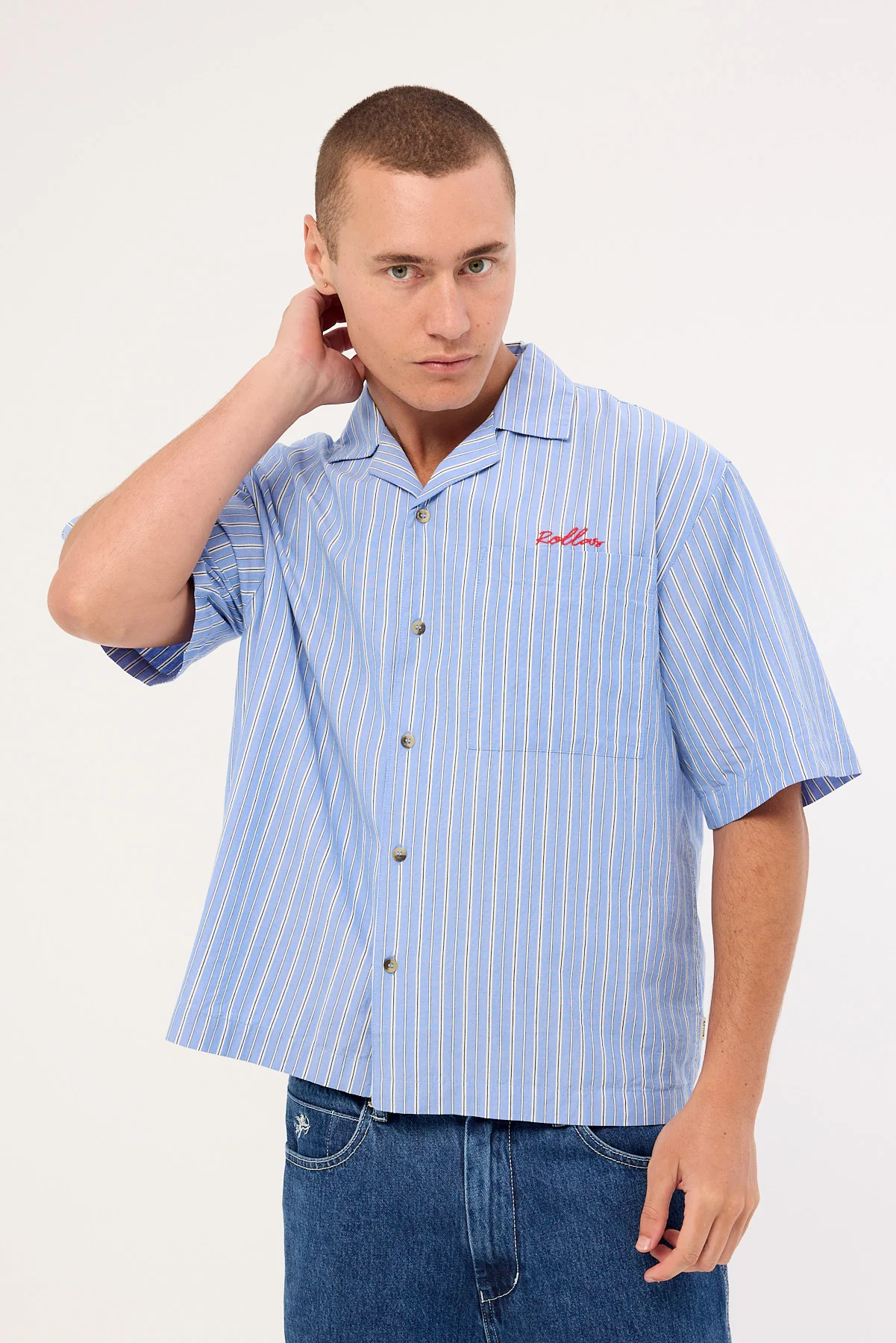 Rolla's Rollas Auto Shirt Bowler Blue - Image 3