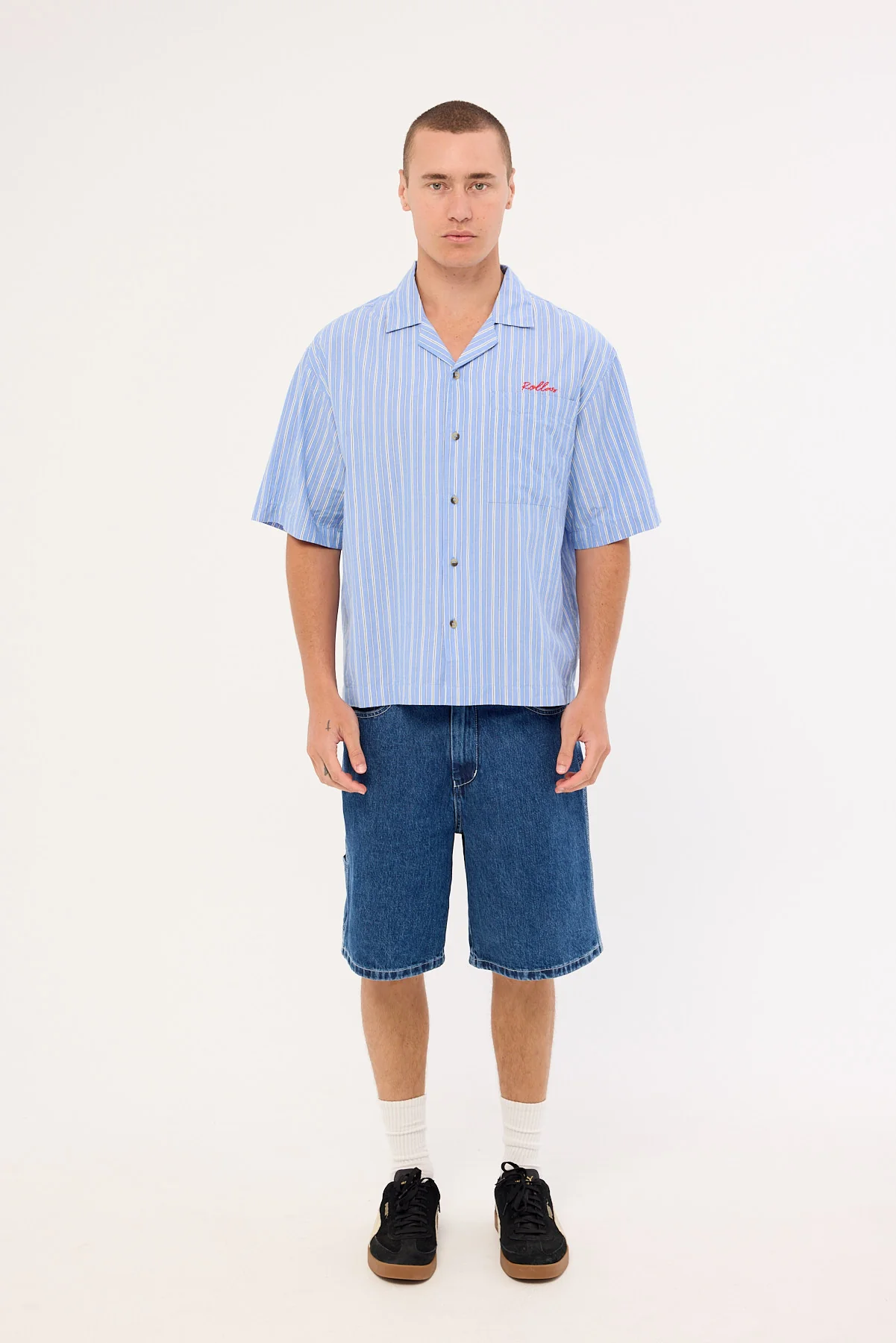Rolla's Rollas Auto Shirt Bowler Blue - Image 4
