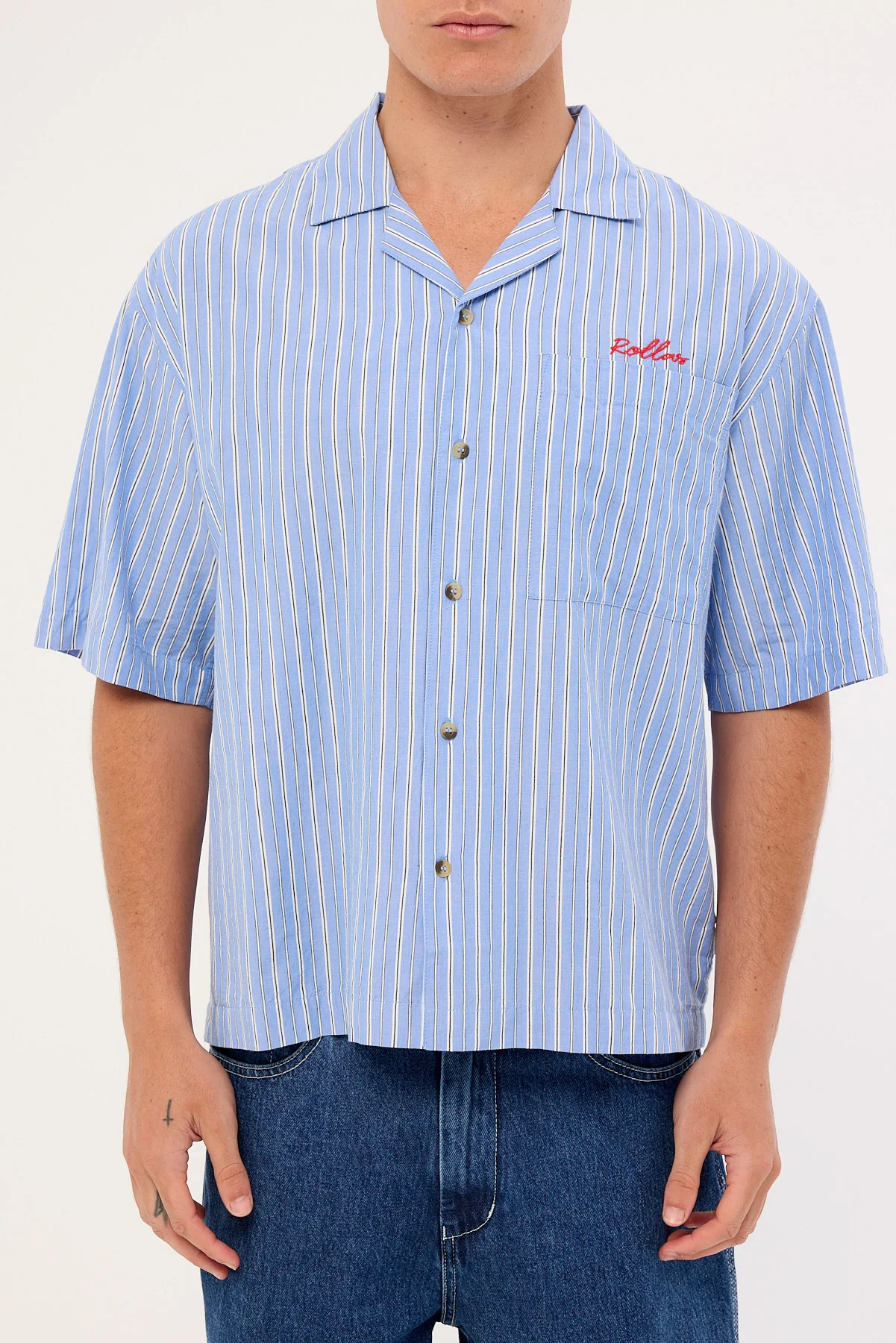 Rolla's Rollas Auto Shirt Bowler Blue - Image 8