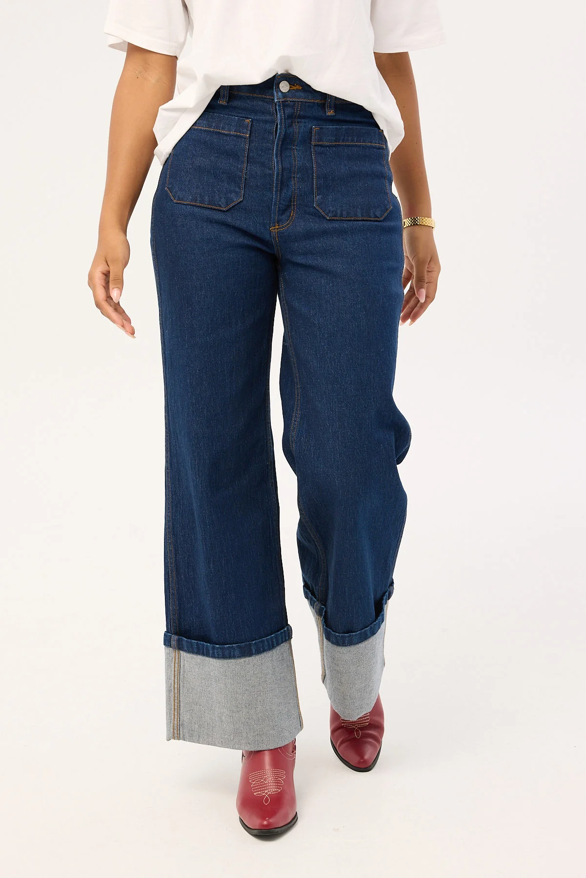Rolla's Sailor Jean Riley Blue - Image 2