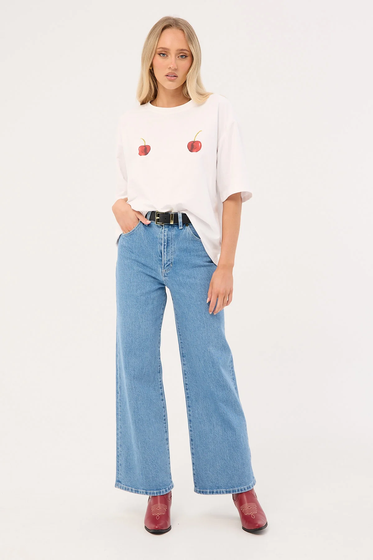 Rolla's Sailor Scoop Jean Lily Blue