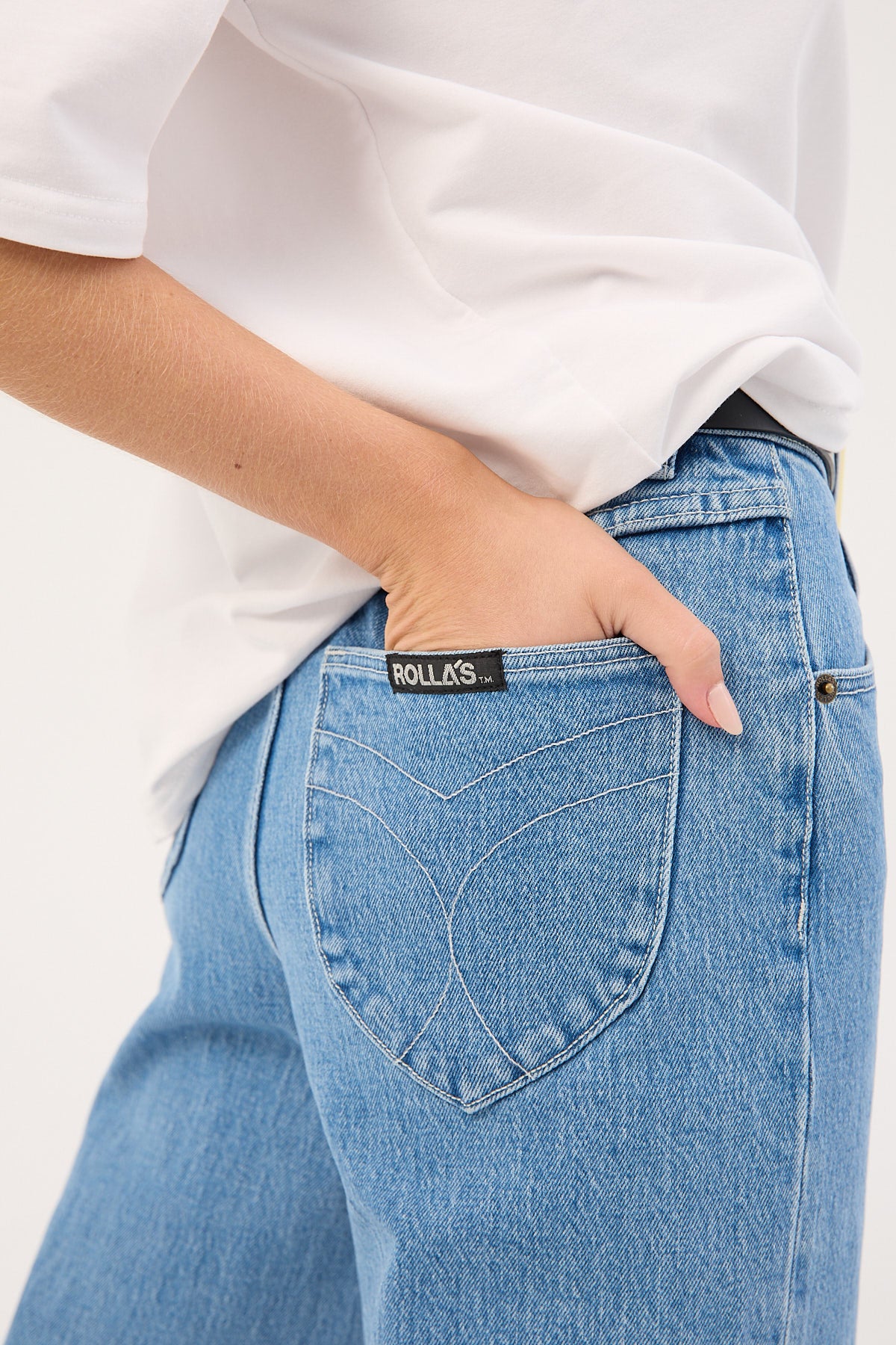 Rolla's Sailor Scoop Jean Lily Blue - Image 5