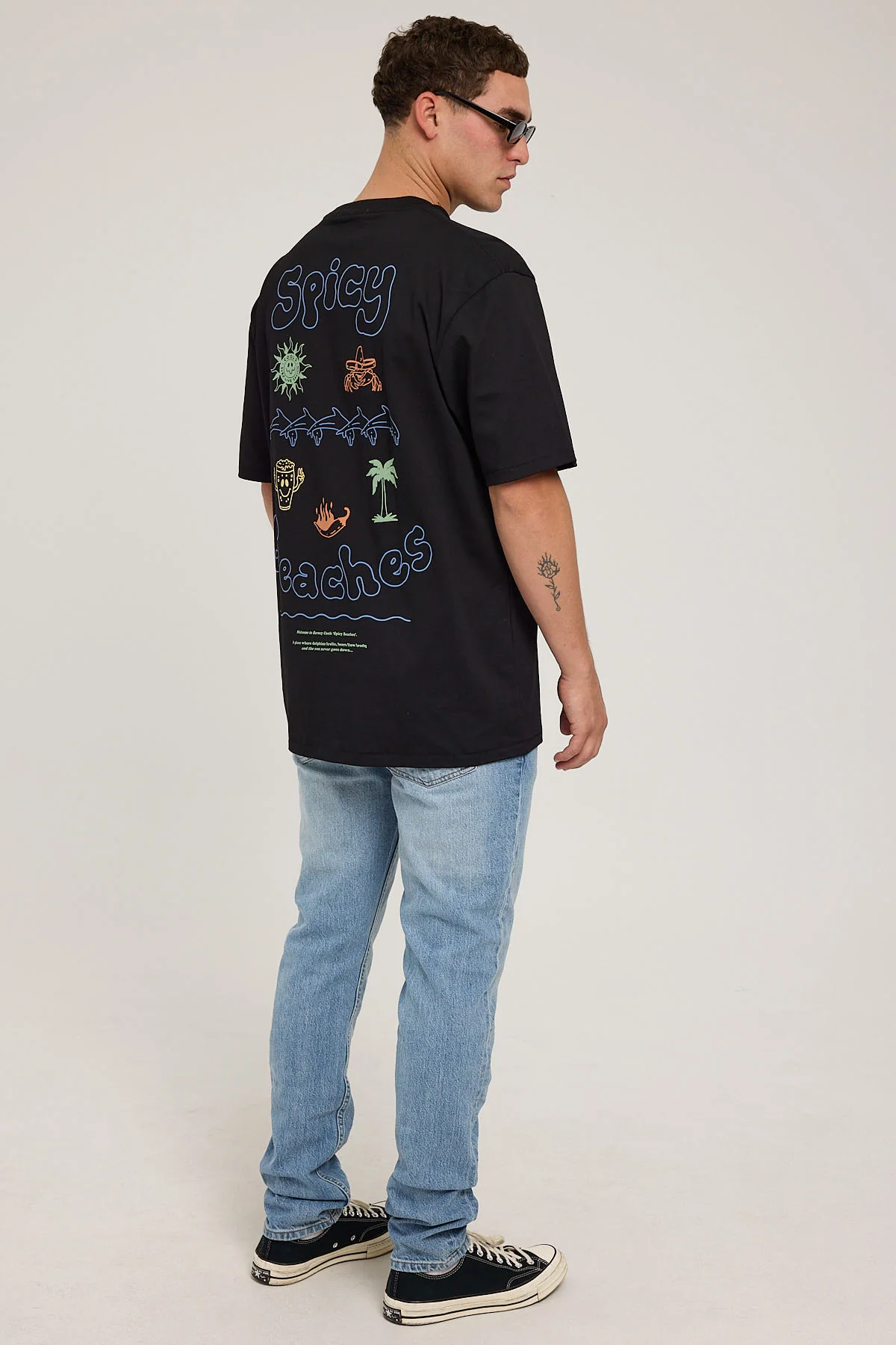 Rolla's Tim Slim Mid Blue - Image 3