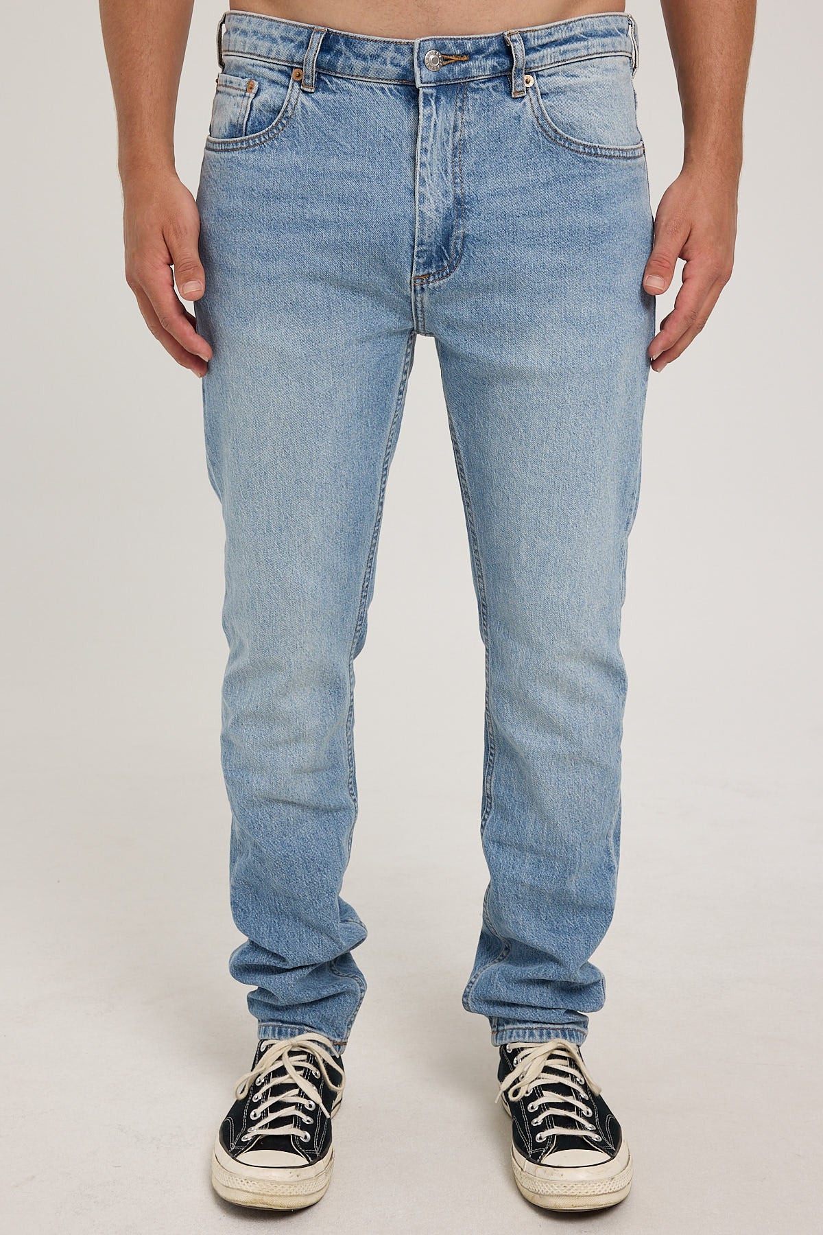 Rolla's Tim Slim Mid Blue - Image 6