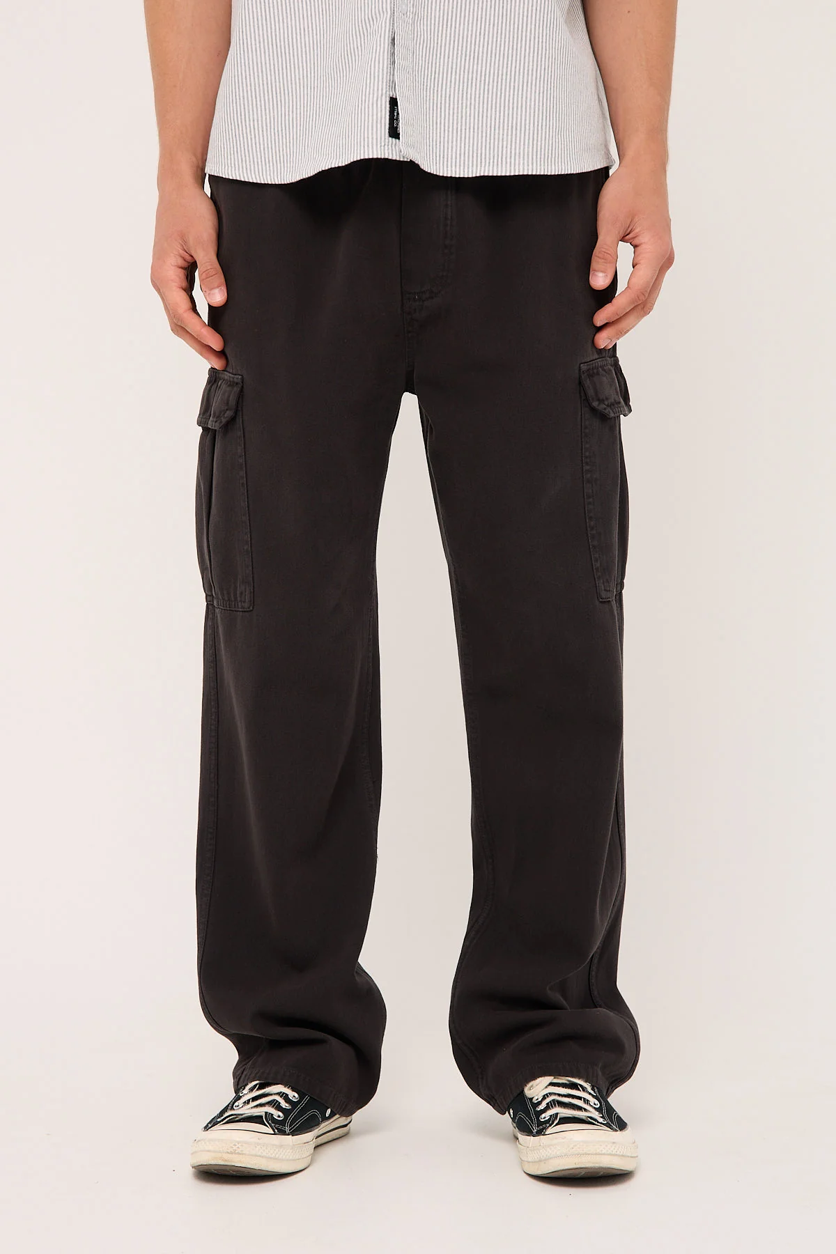 Rolla's Tradie Cargo Pant Sulphur Black - Image 2