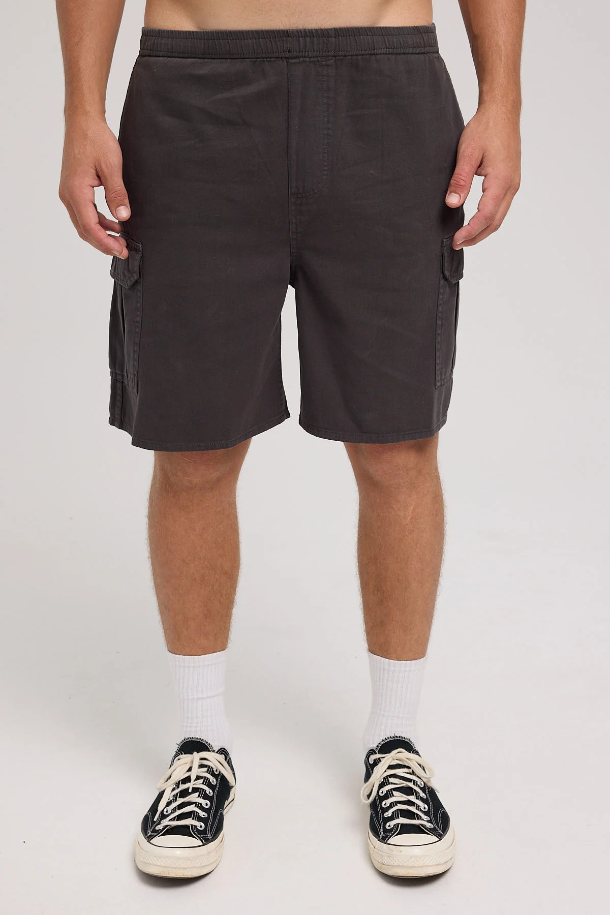 Rolla's Tradie Cargo Short Sulphur Black Sulphur Black - Image 7