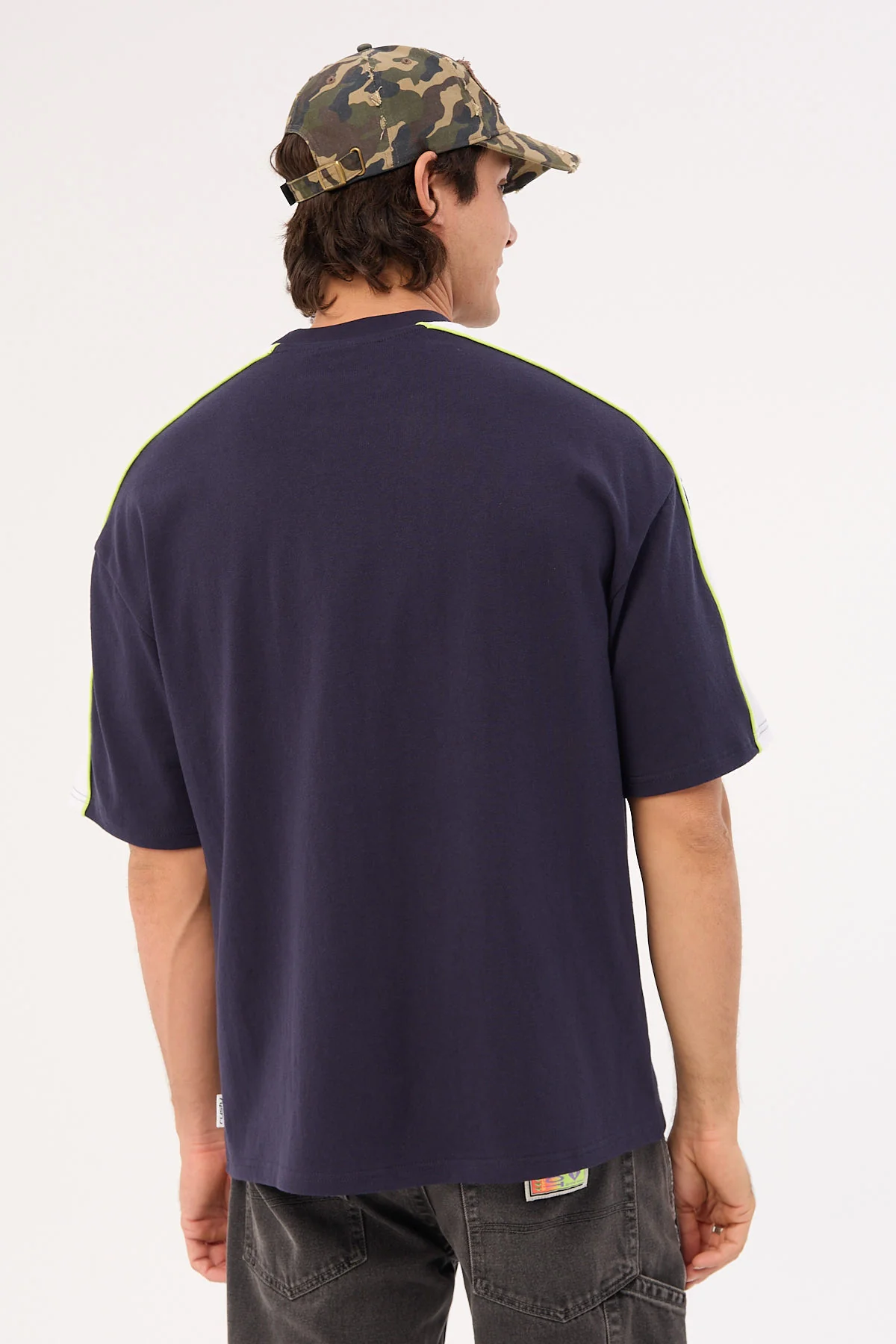 Rusty Alonso 2.0 Heavy Short Sleeve Tee Navy - Image 4