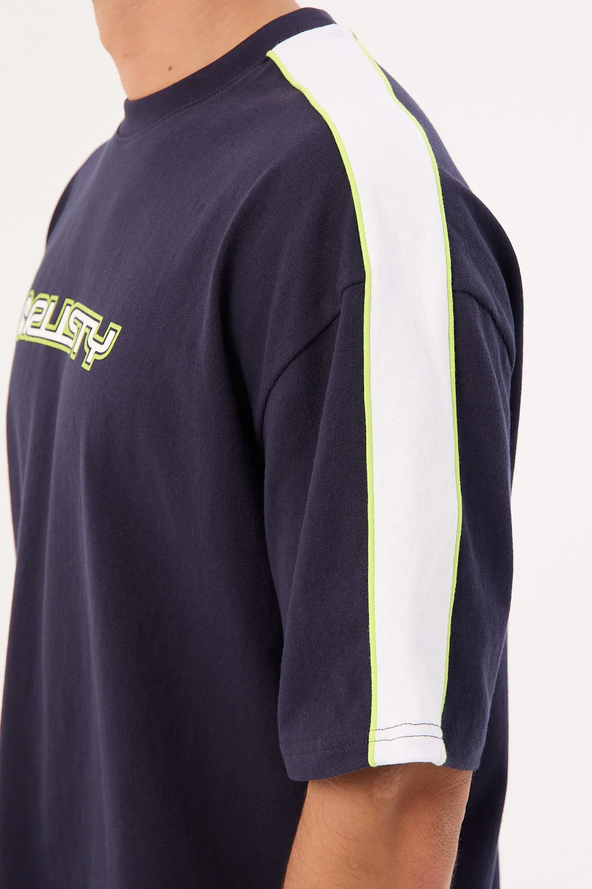 Rusty Alonso 2.0 Heavy Short Sleeve Tee Navy - Image 6