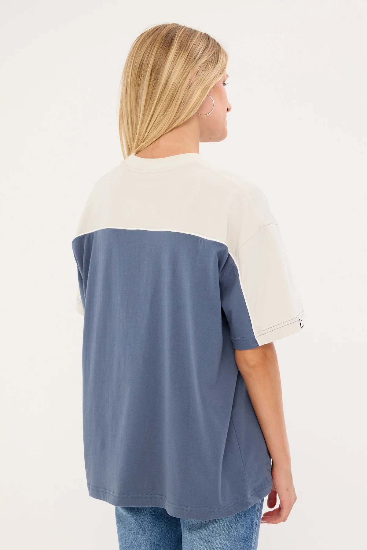 Rusty Archived Ops Oversize Short Sleeve Tee China Blue - Image 5