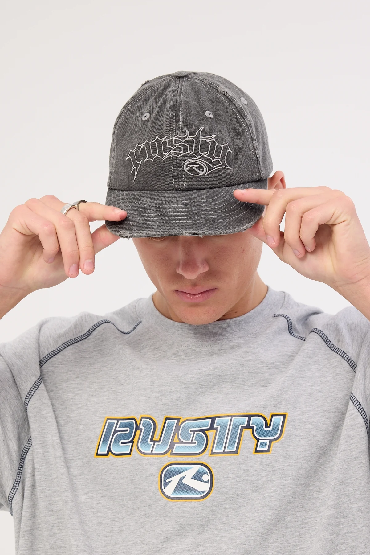 Rusty Backlash Cap Vintage Black - Image 2