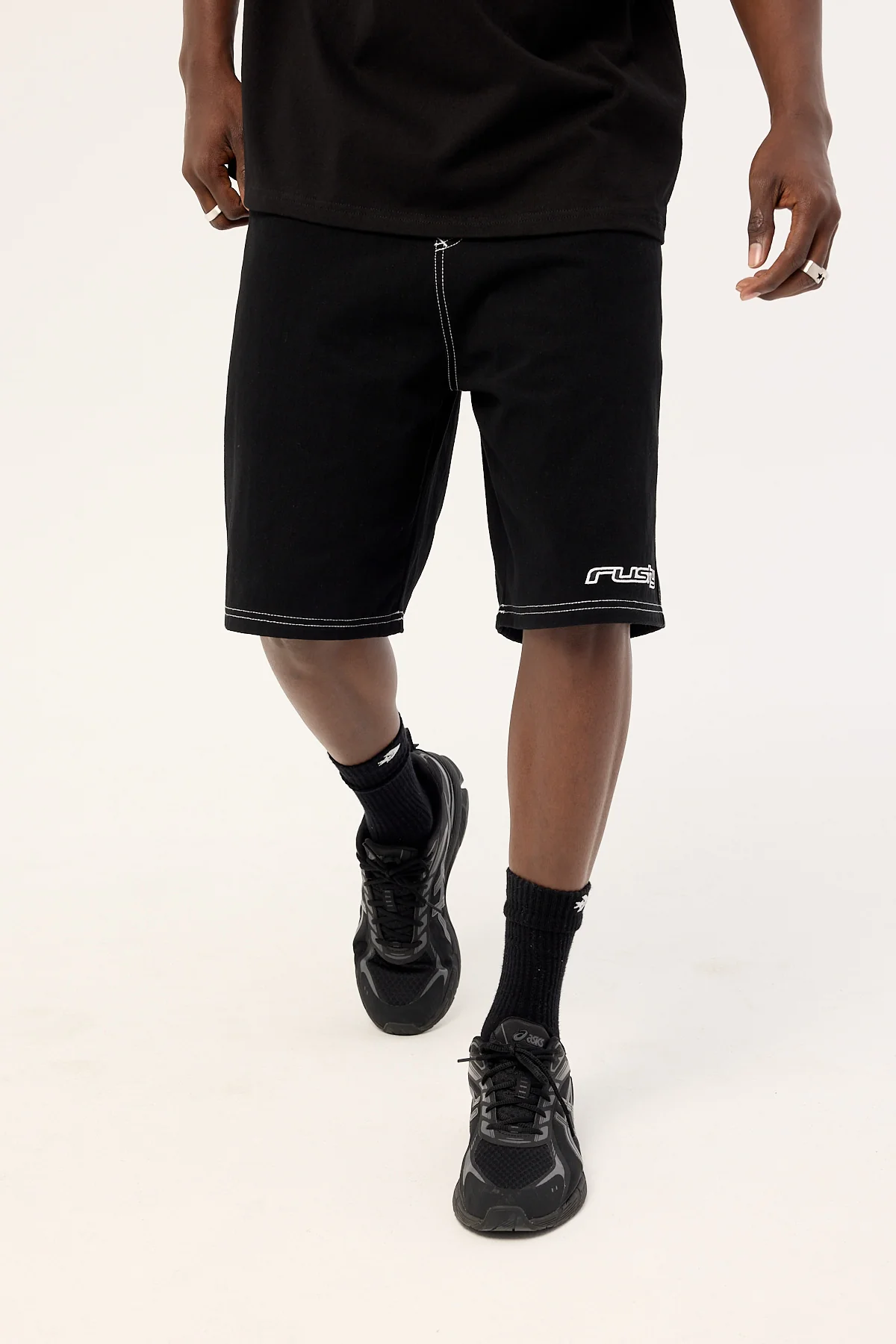 Rusty Baggus Elastic Short Black - Image 2