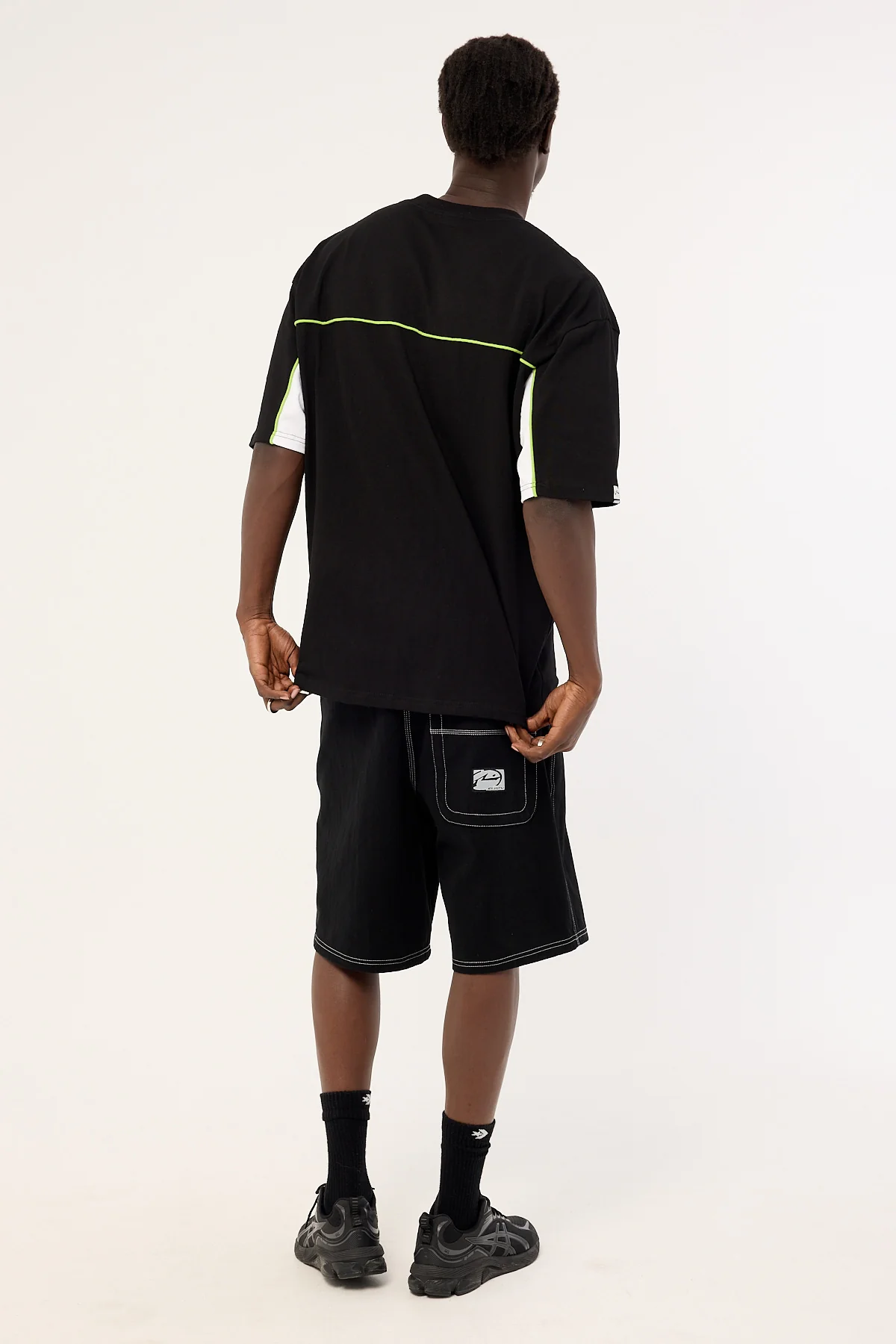 Rusty Baggus Elastic Short Black - Image 5