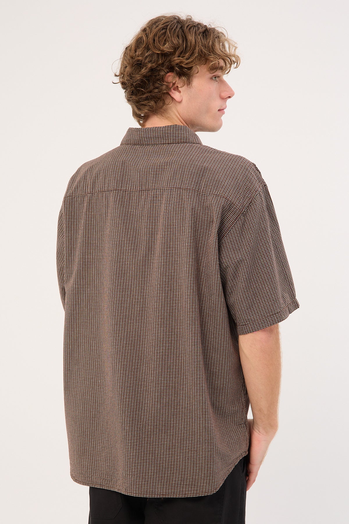 Rusty Button Wood Check Shirt Java Plaid - Image 5