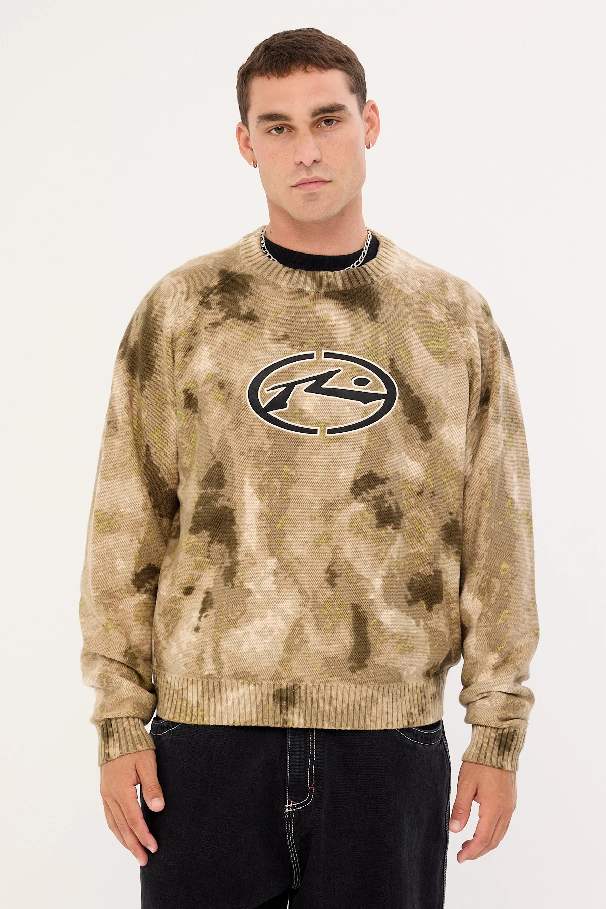 Rusty Camo Ice Printed Knit Camo