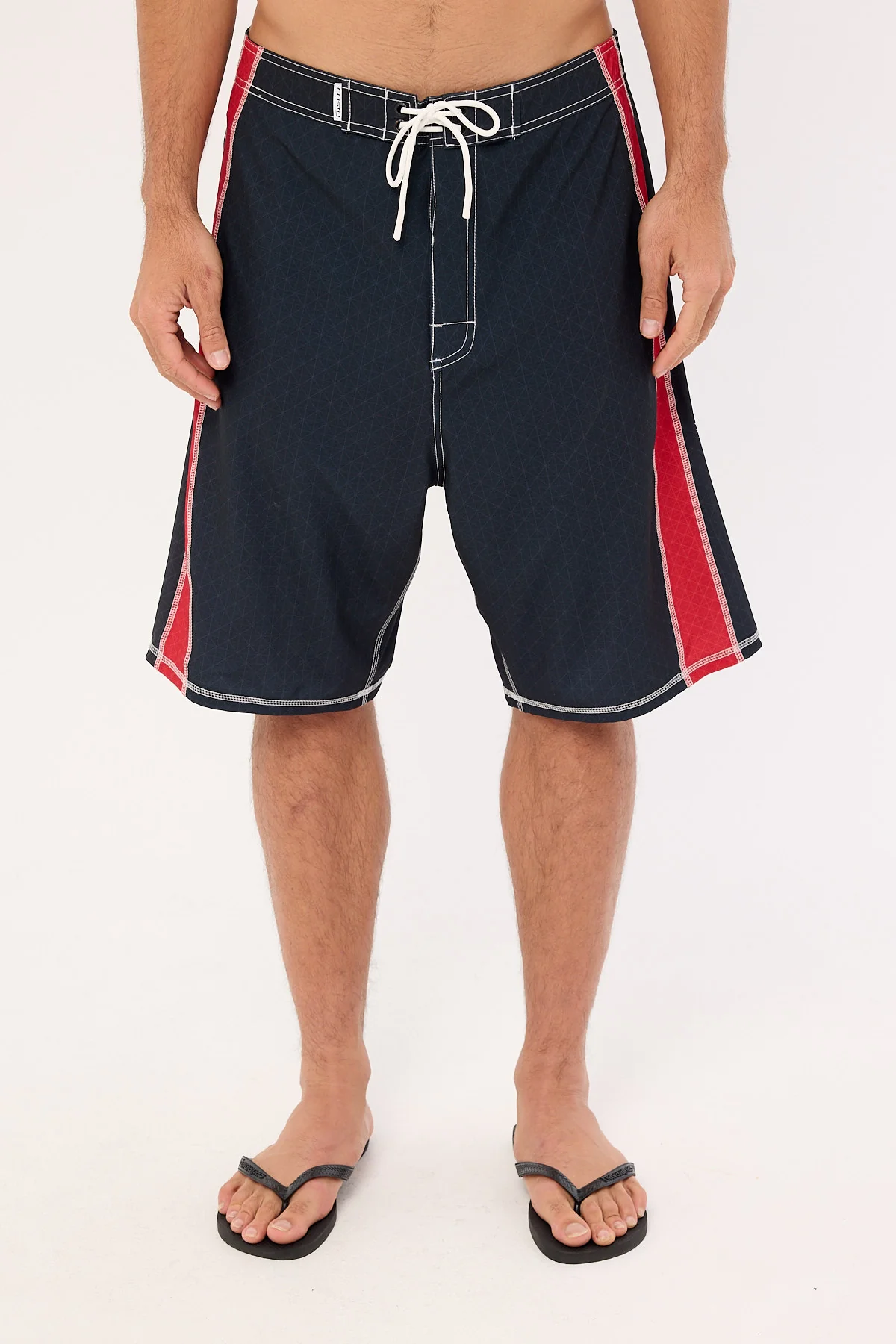 Rusty Cybernate Fixed Waist Boardshort Black - Image 6