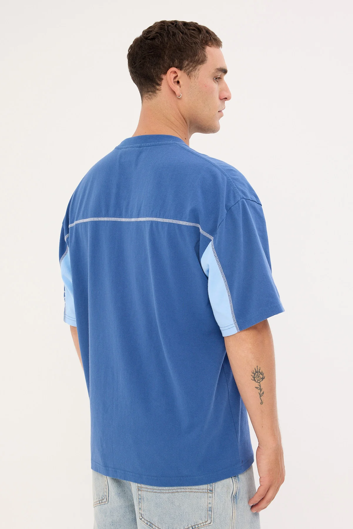 Rusty Cyberwave Tee Atlantic Blue - Image 5