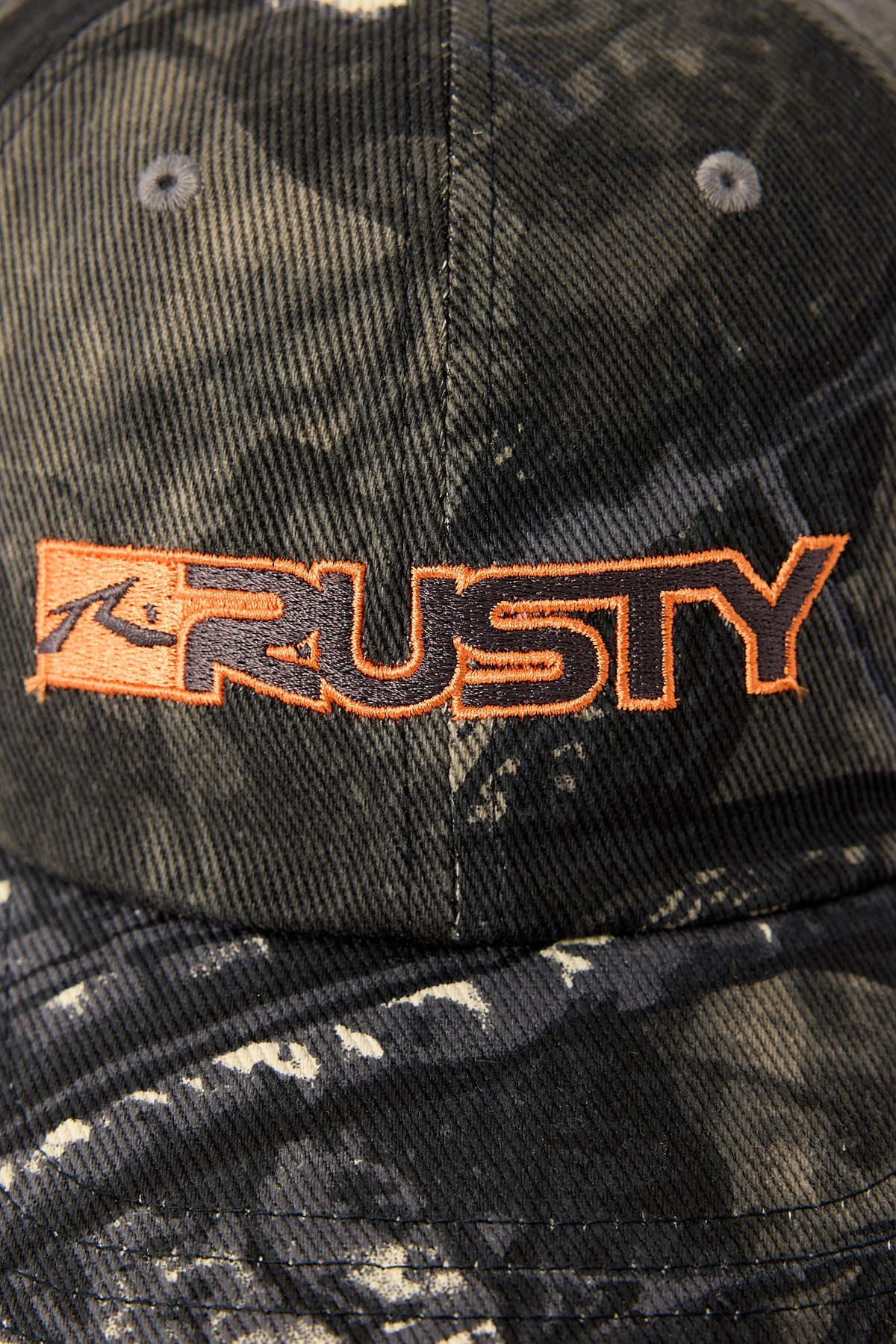 Rusty Dead End Dad Cap Grey Camo - Image 3