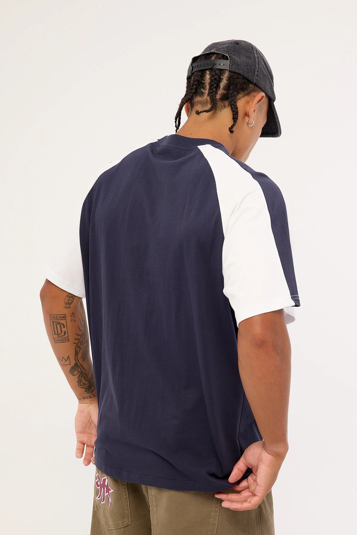 Rusty Dodger Tee Navy Blue - Image 4