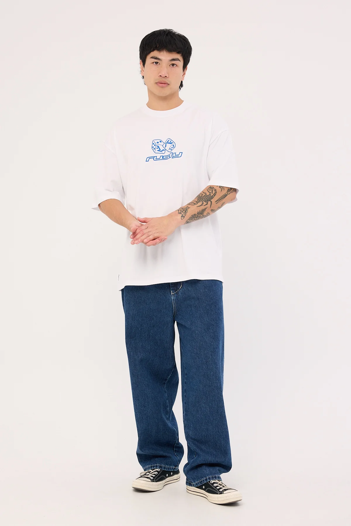 Rusty Double Or Nothing Tee White - Image 2
