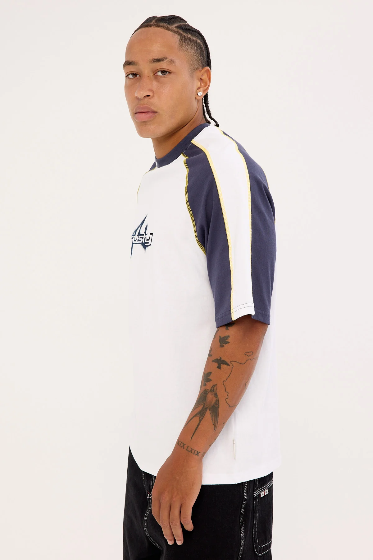 Rusty Fade-R Tee White - Image 4