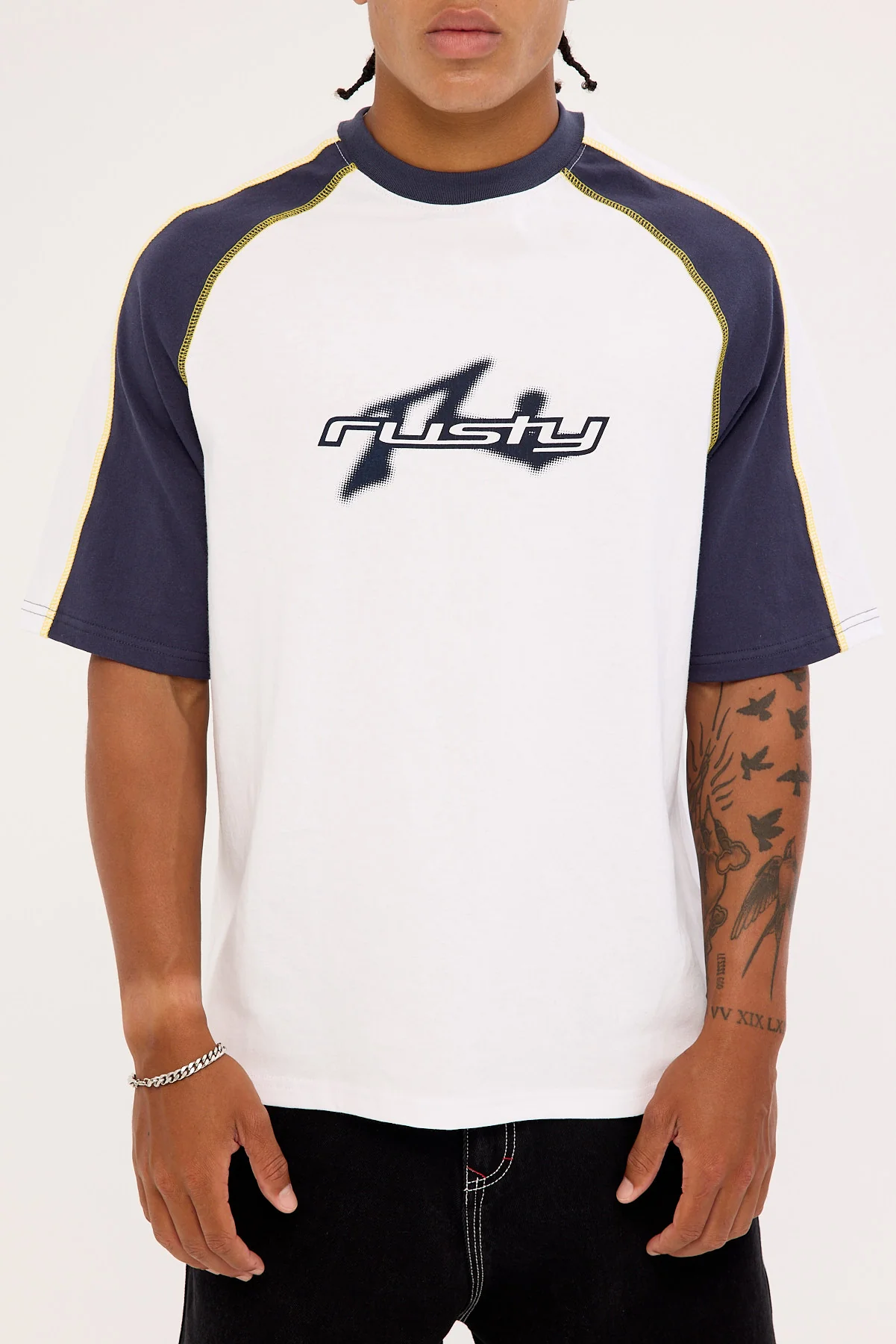 Rusty Fade-R Tee White - Image 6