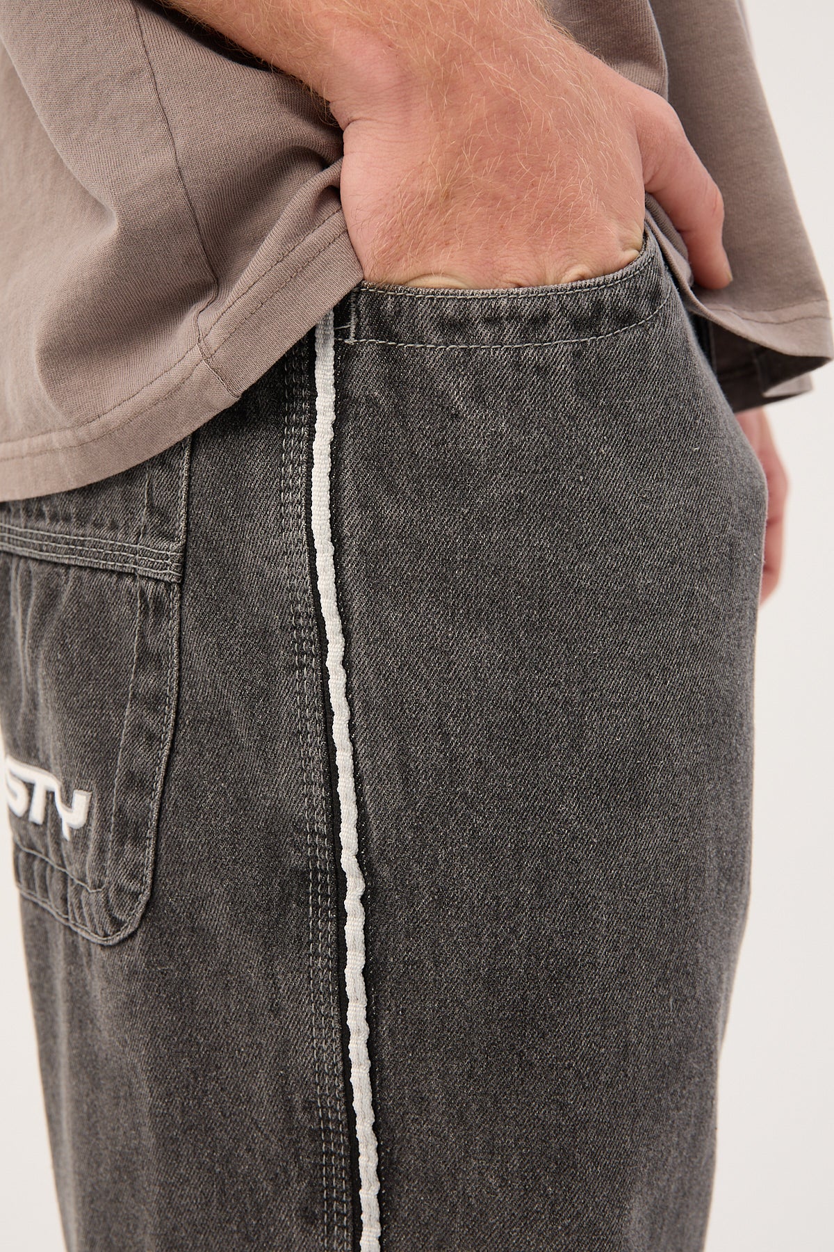 Rusty Flip Daddy 2.0 Jean Stone Black - Image 8