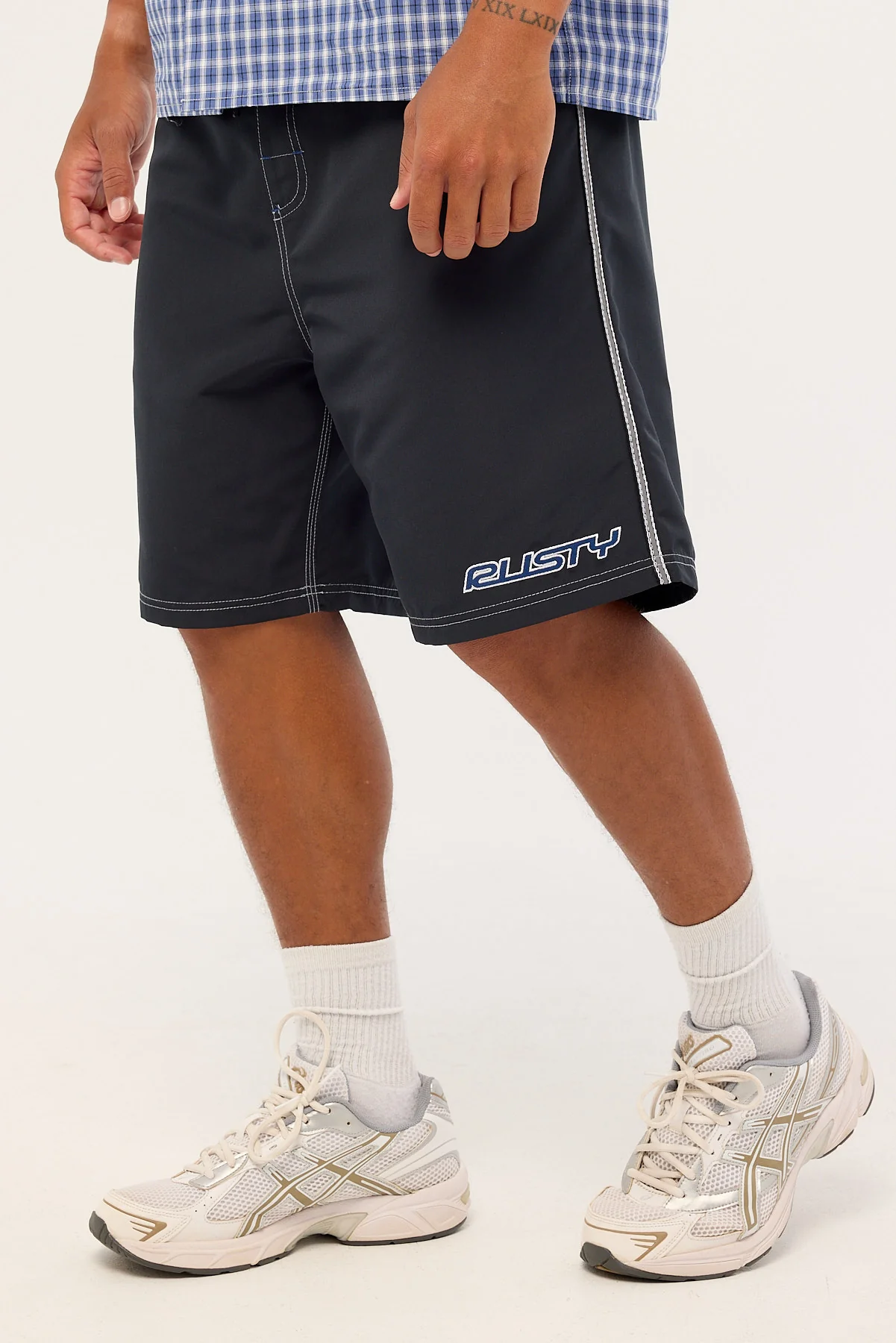 Rusty Flip Daddy Boardshort Black 5 - Image 3