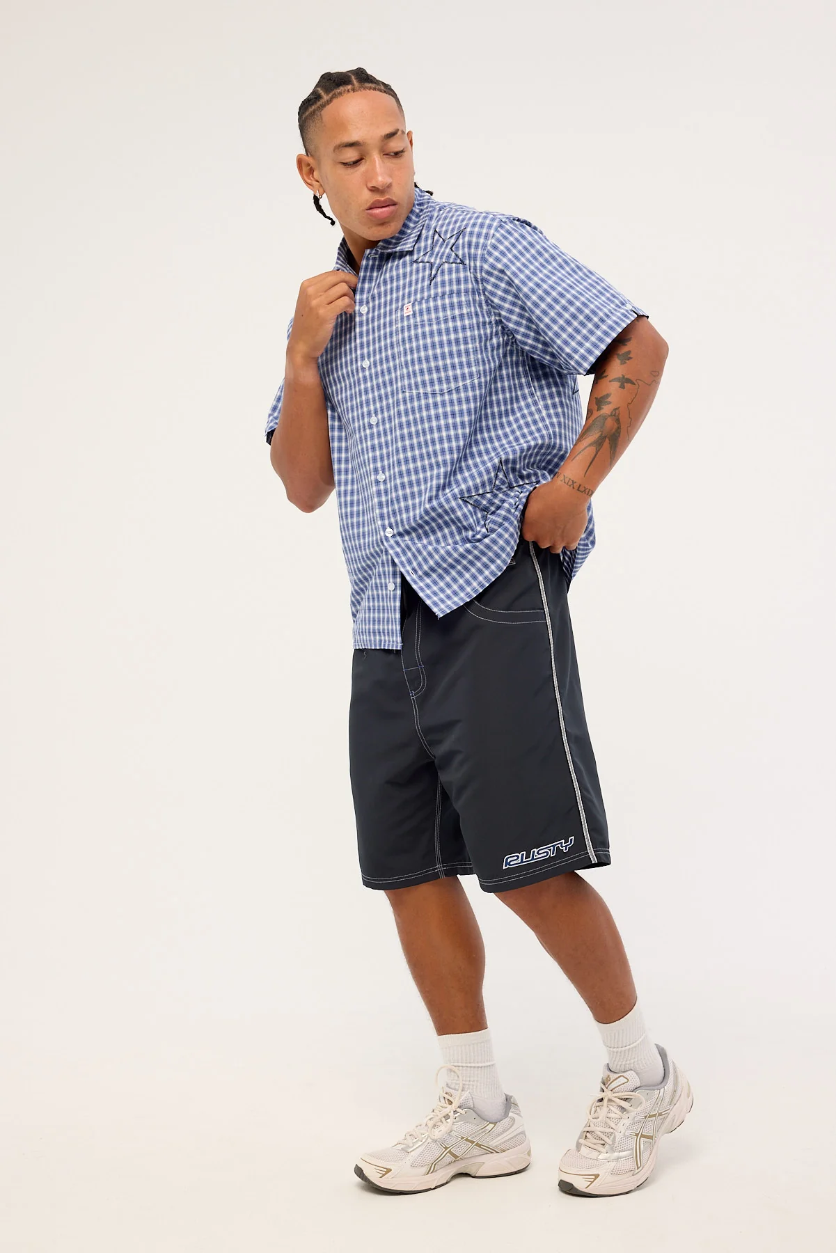 Rusty Flip Daddy Boardshort Black 5 - Image 4