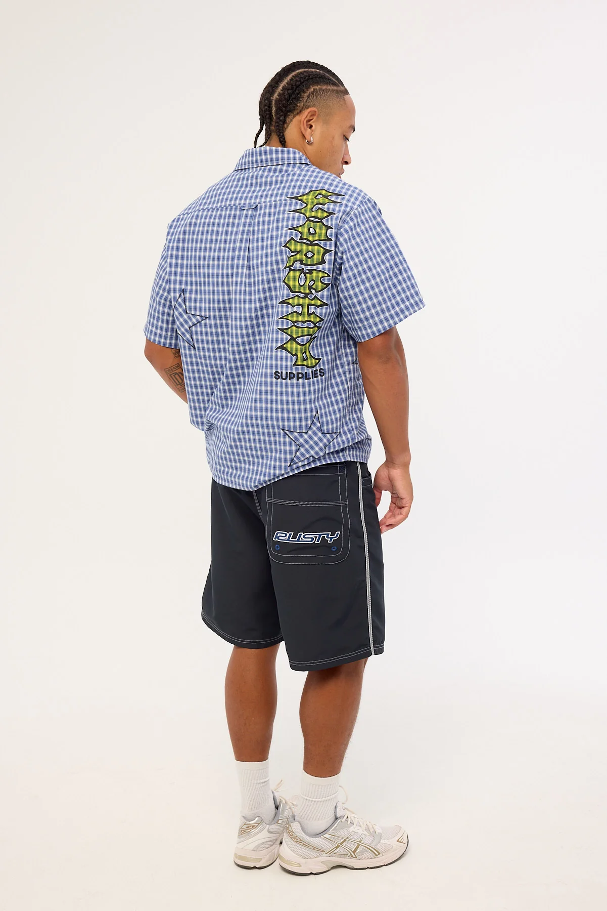 Rusty Flip Daddy Boardshort Black 5 - Image 5