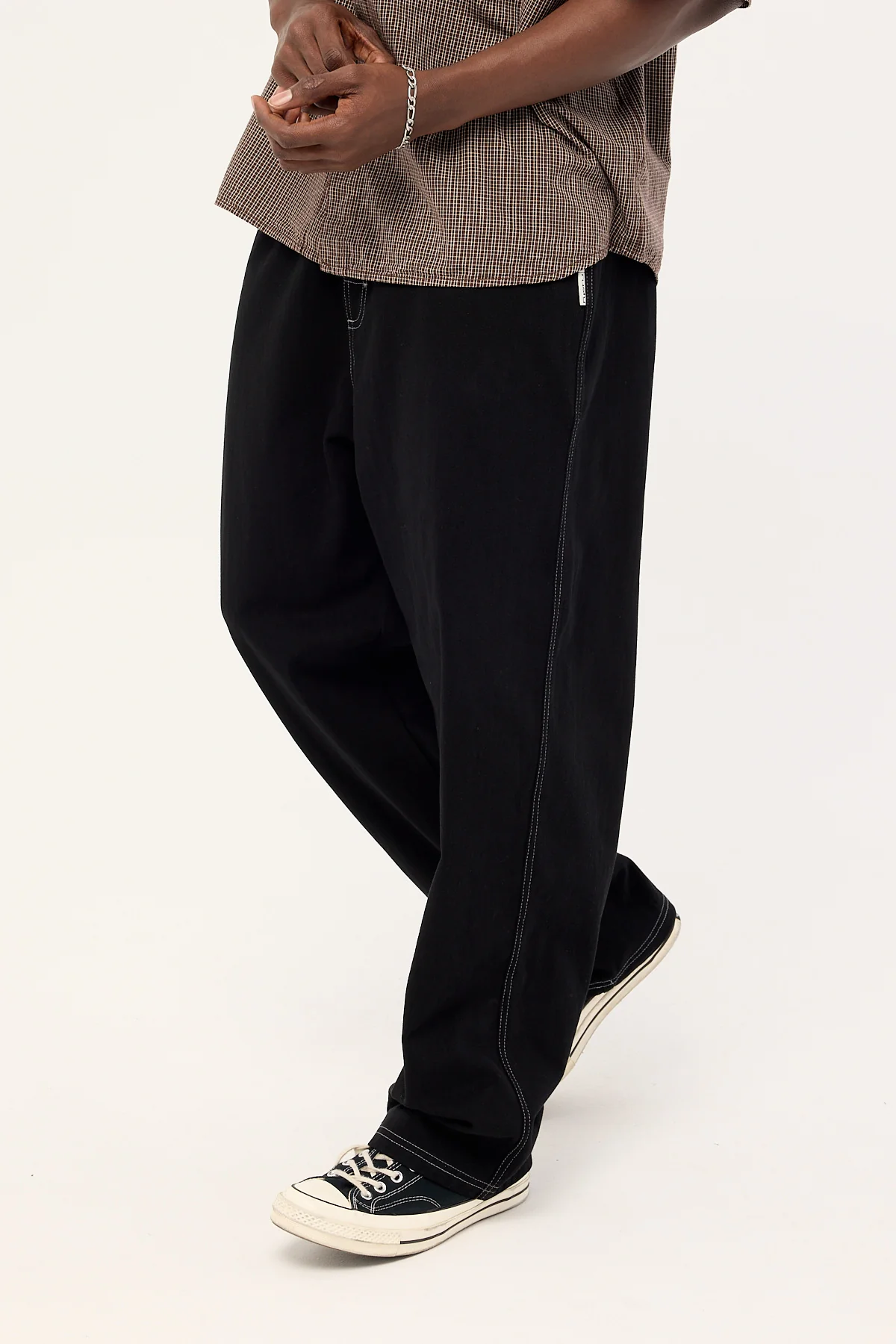 Rusty Flip Daddy Elastic Pant Black - Image 3