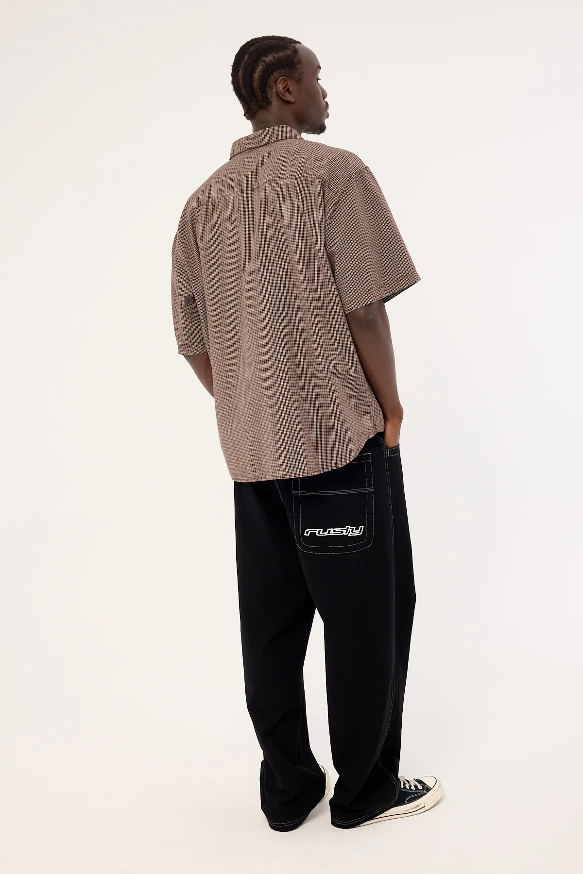 Rusty Flip Daddy Elastic Pant Black - Image 6