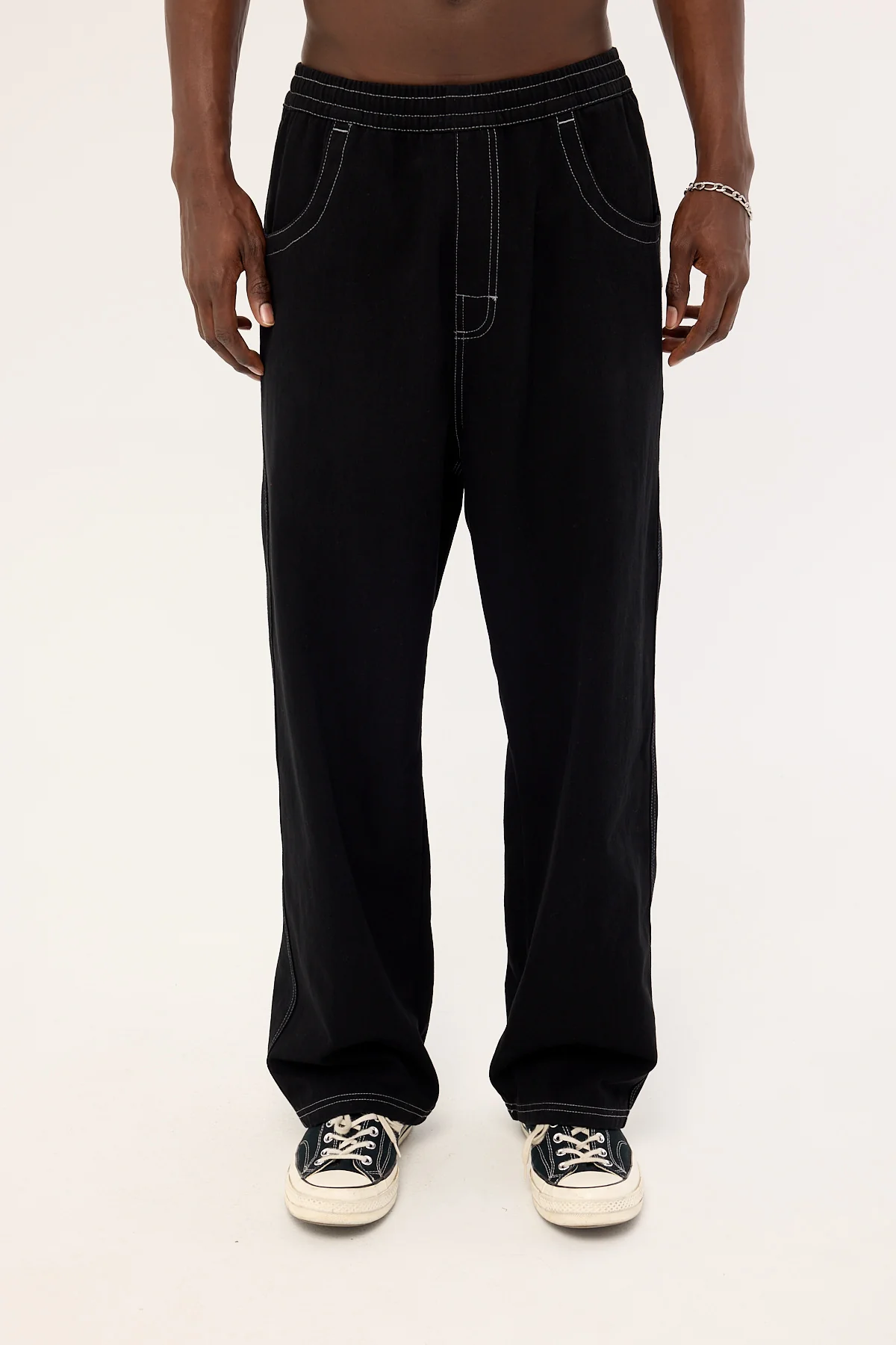 Rusty Flip Daddy Elastic Pant Black - Image 8