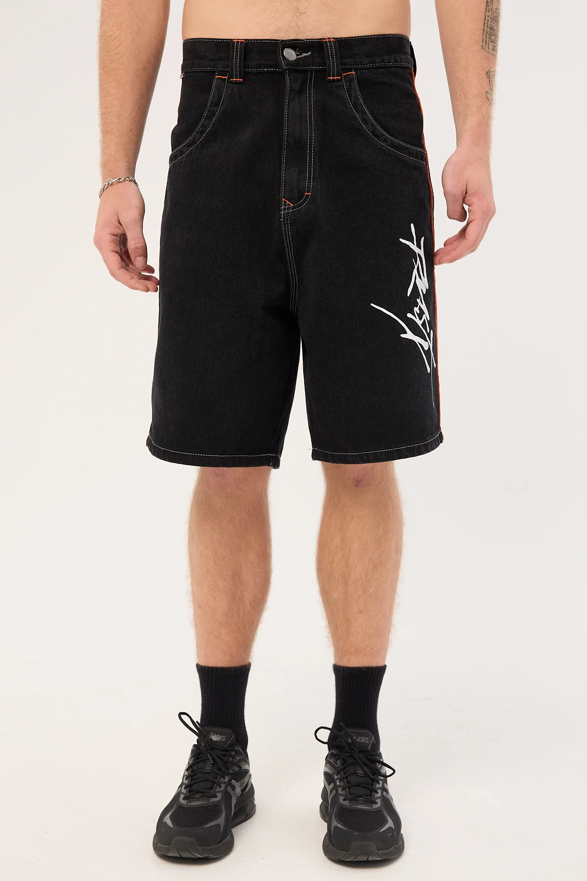 Rusty Flip Daddy Hoodus Jort Black Out - Image 7