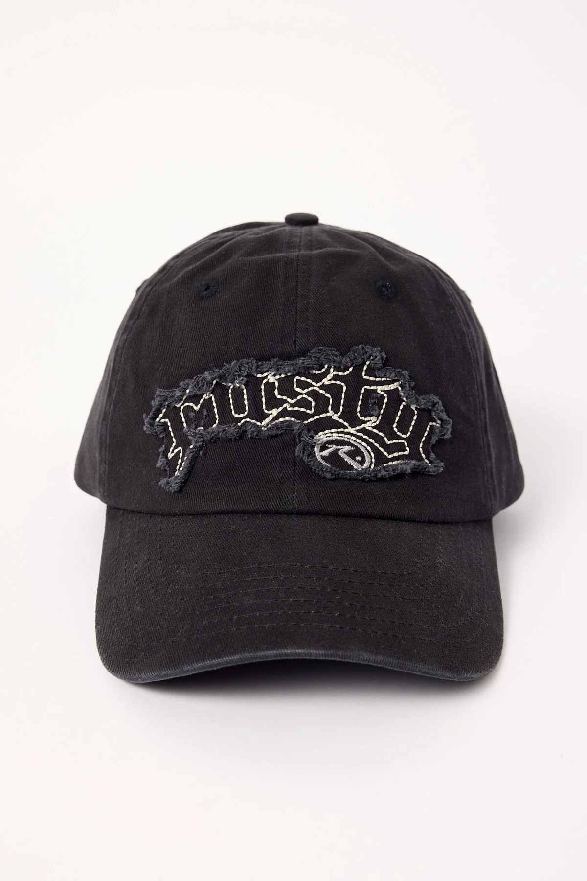 Rusty Freaker 6 Panel Cap Black - Image 3