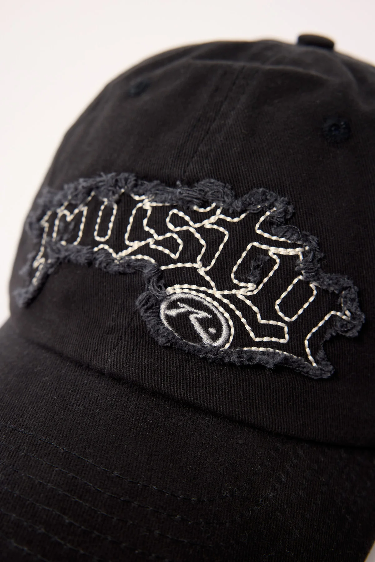 Rusty Freaker 6 Panel Cap Black - Image 6