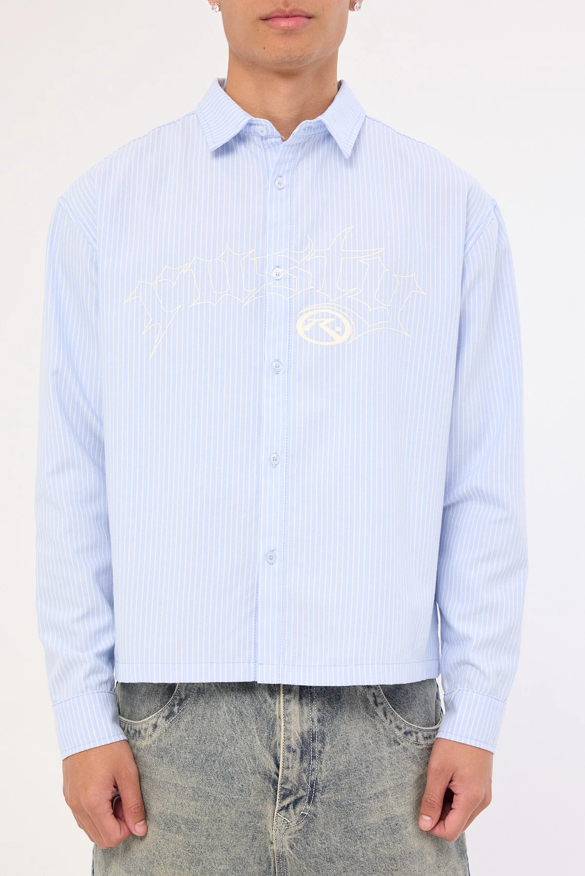 Rusty Freaker Long Sleeve Shirt Sky Blue - Image 7
