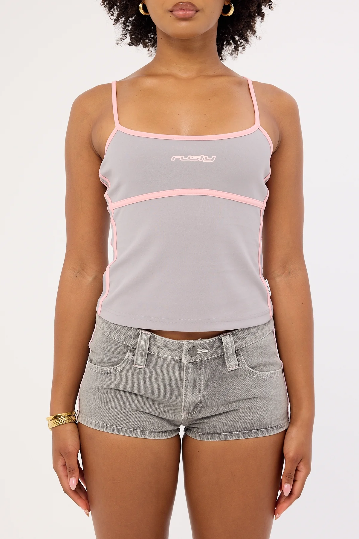 Rusty Freo King Fitted Top Ultimate Grey - Image 8