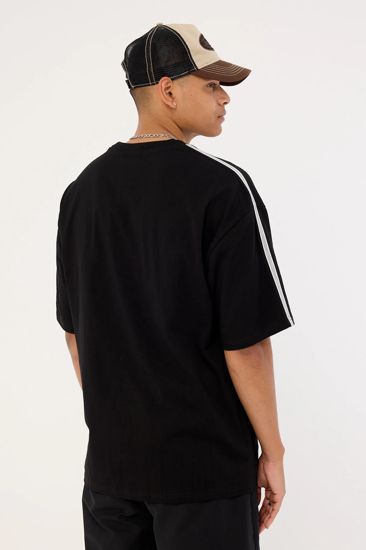 Rusty Gafa Taped Tee Black - Image 5