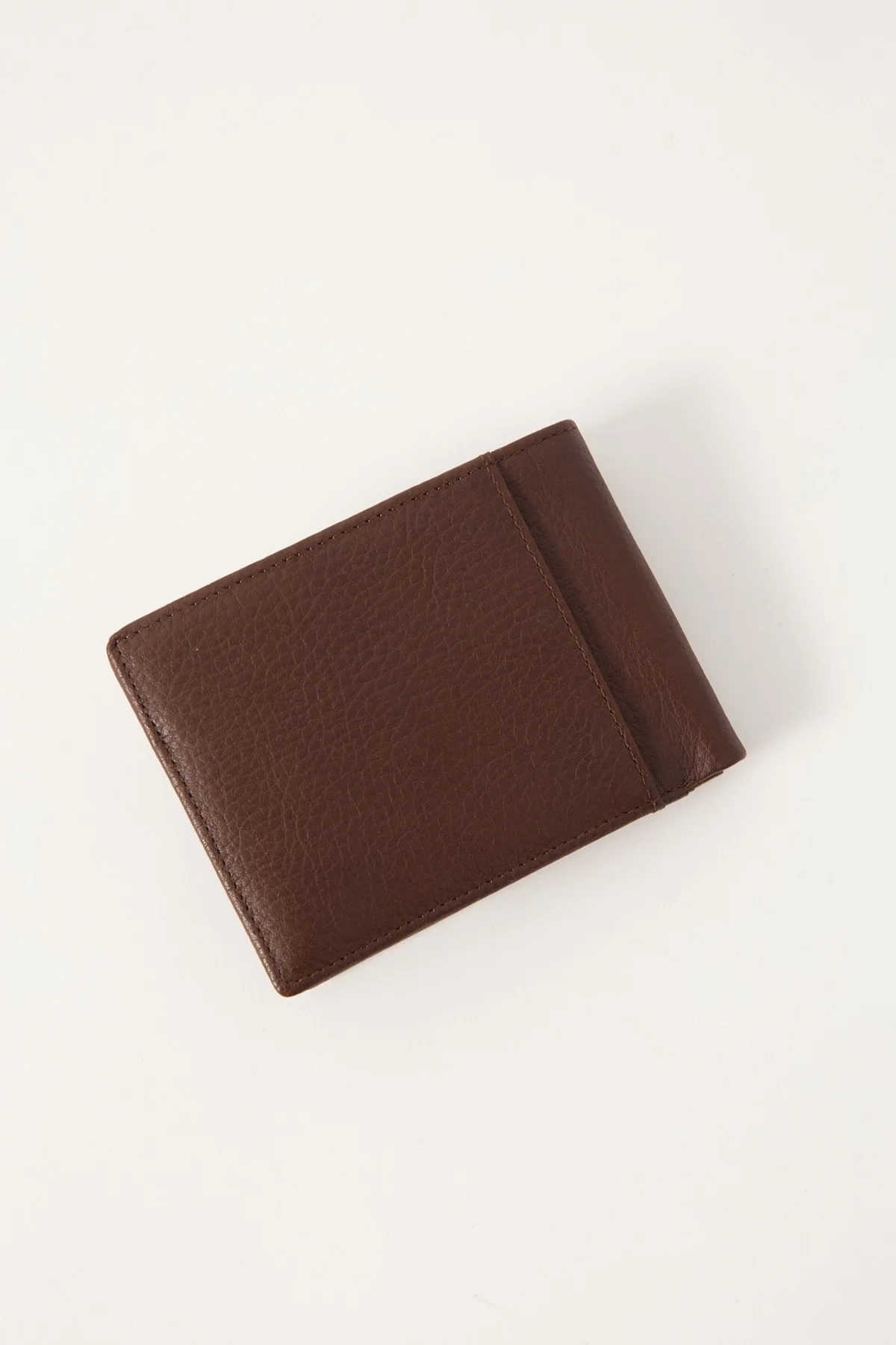 Rusty High River 2 Leather Wallet Dark Tan - Image 4