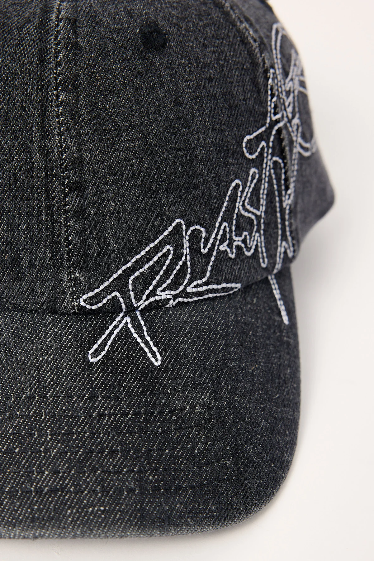 Rusty Hoodus 6 Panel Cap Black Black - Image 2